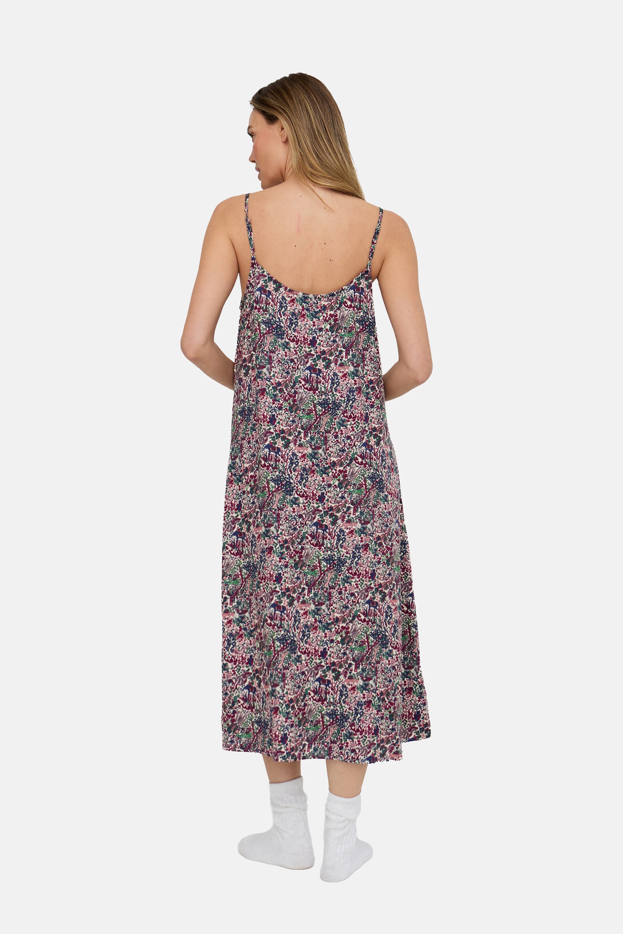 Lily and Lionel Schlafanzug »Rosie V-Neck Jasmine Print Nightie Damen«