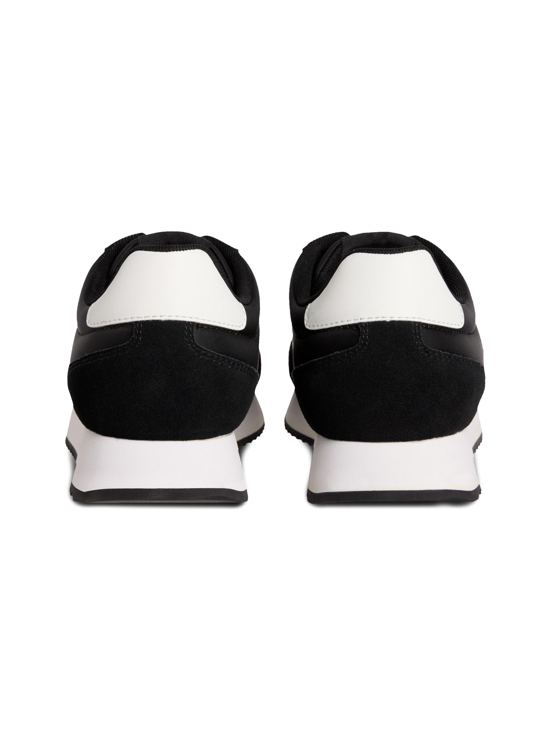 Calvin Klein Jeans Sneaker »RETRO RUNNER LACE UP NY-SU«, Freizeitschuh, Halbschuh, Schnürschuh mit seitlichem CK-Logo