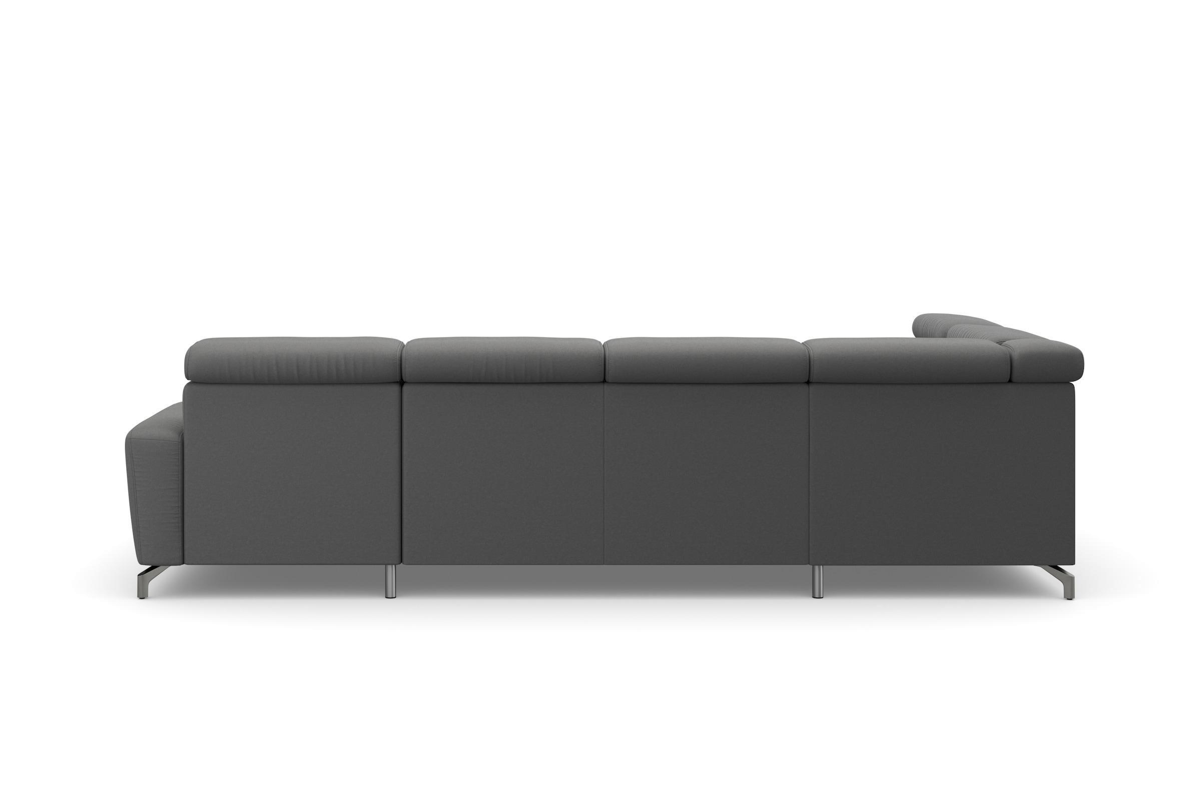 sit&more Wohnlandschaft »Scarlett U-Form« inklusive Kopfteilverstellung, wahlweise mit Bettfunktion, Bettkasten