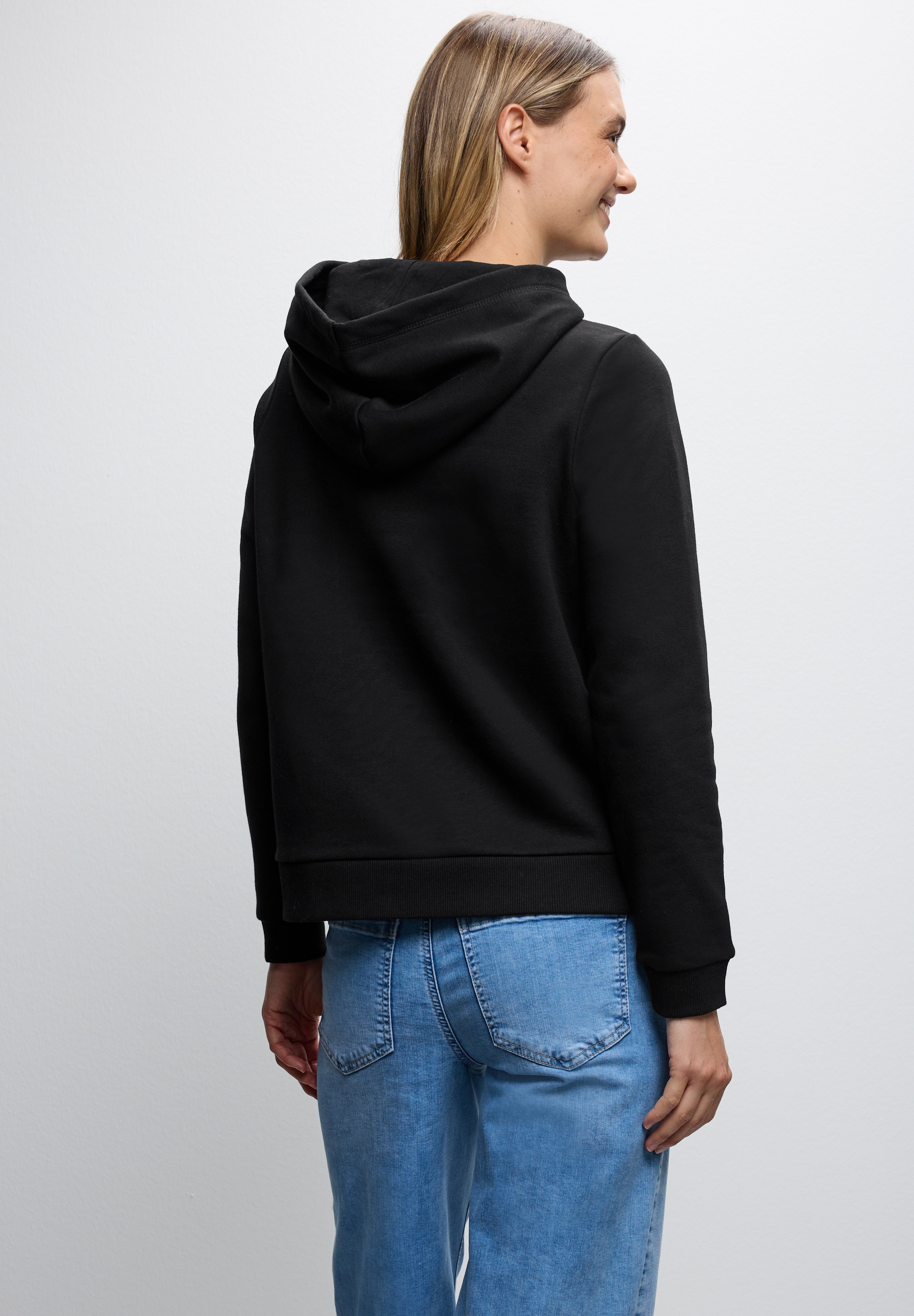 STREET ONE Hoodie, im soften Baumwoll-Mix
