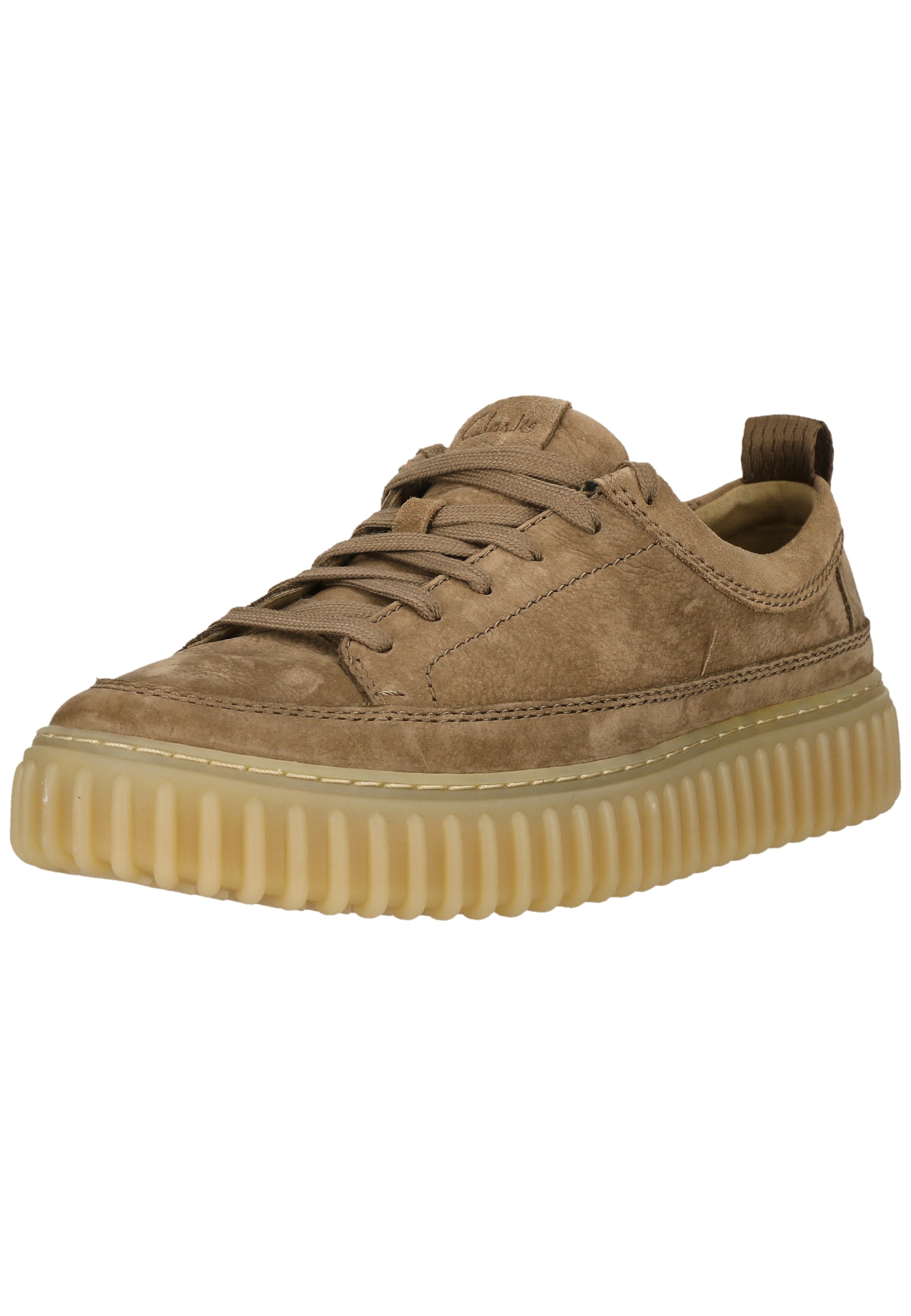 Clarks "Torhill Lace" mit detailreichen Nähten