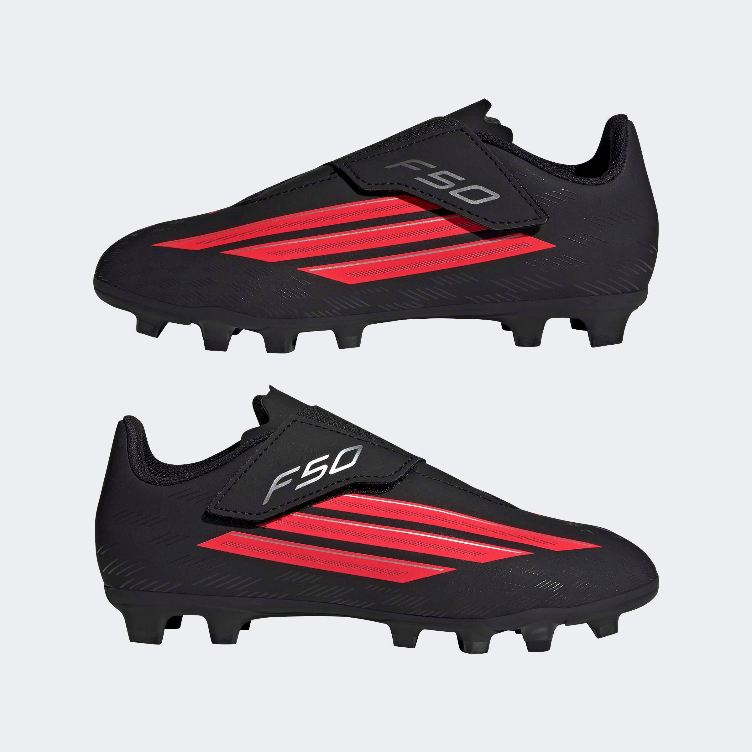 adidas Performance Fußballschuh »F50 CLUB VELCRO FIRM GROUND / MULTI GROUND KIDS«  für viele verschiedene Böden geeignet, für Kinder & Jugendliche