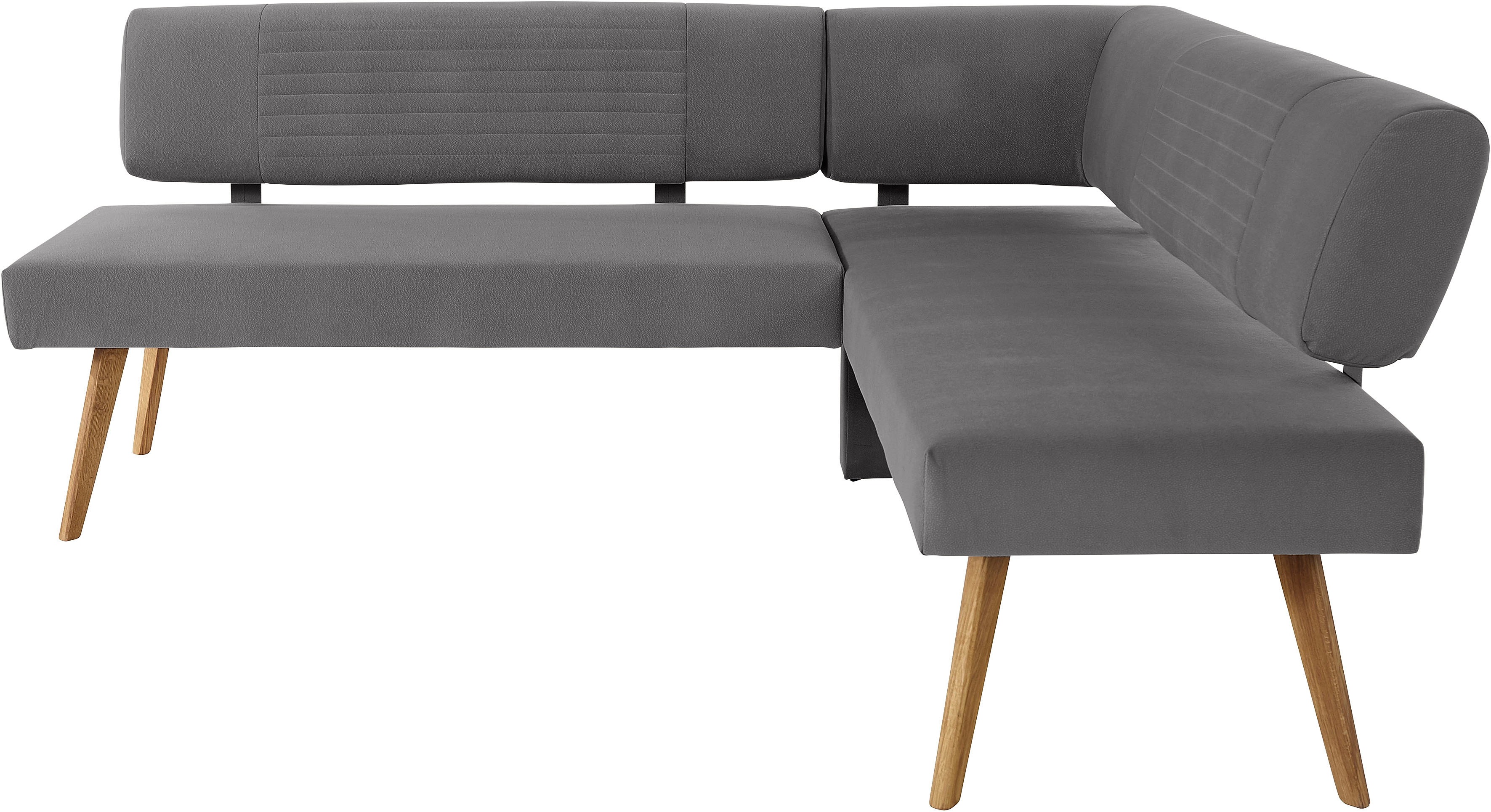 Thumbnail - OTTO products Eckbank "Alessja", Breite langer Schenkel 192 oder 212 cm, Gestell aus Eiche Massivholz