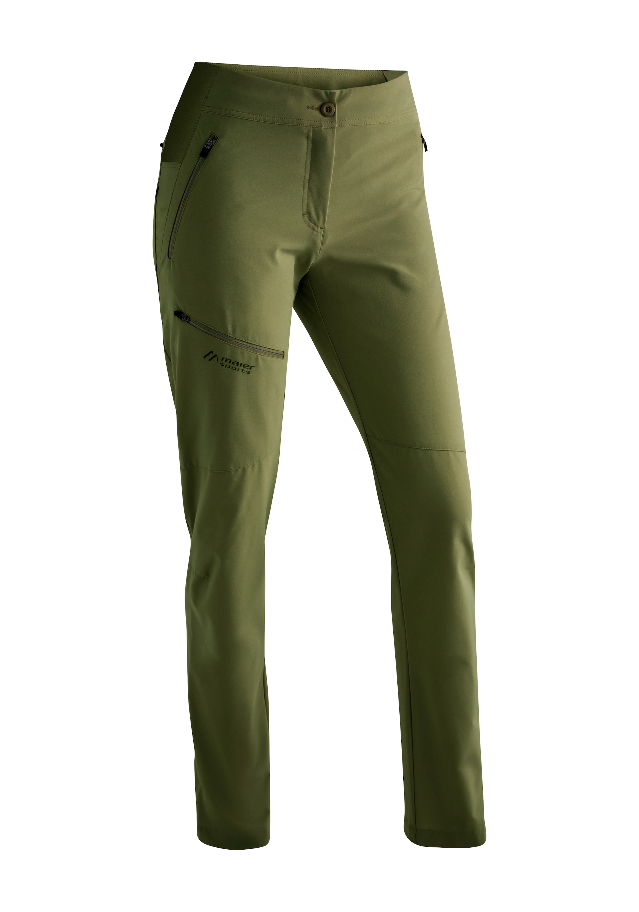 Maier Sports Outdoorhose "Latit Slim Vario W", Damen Wanderhose, lange Outdoor-Hose, Trekkinghose slim