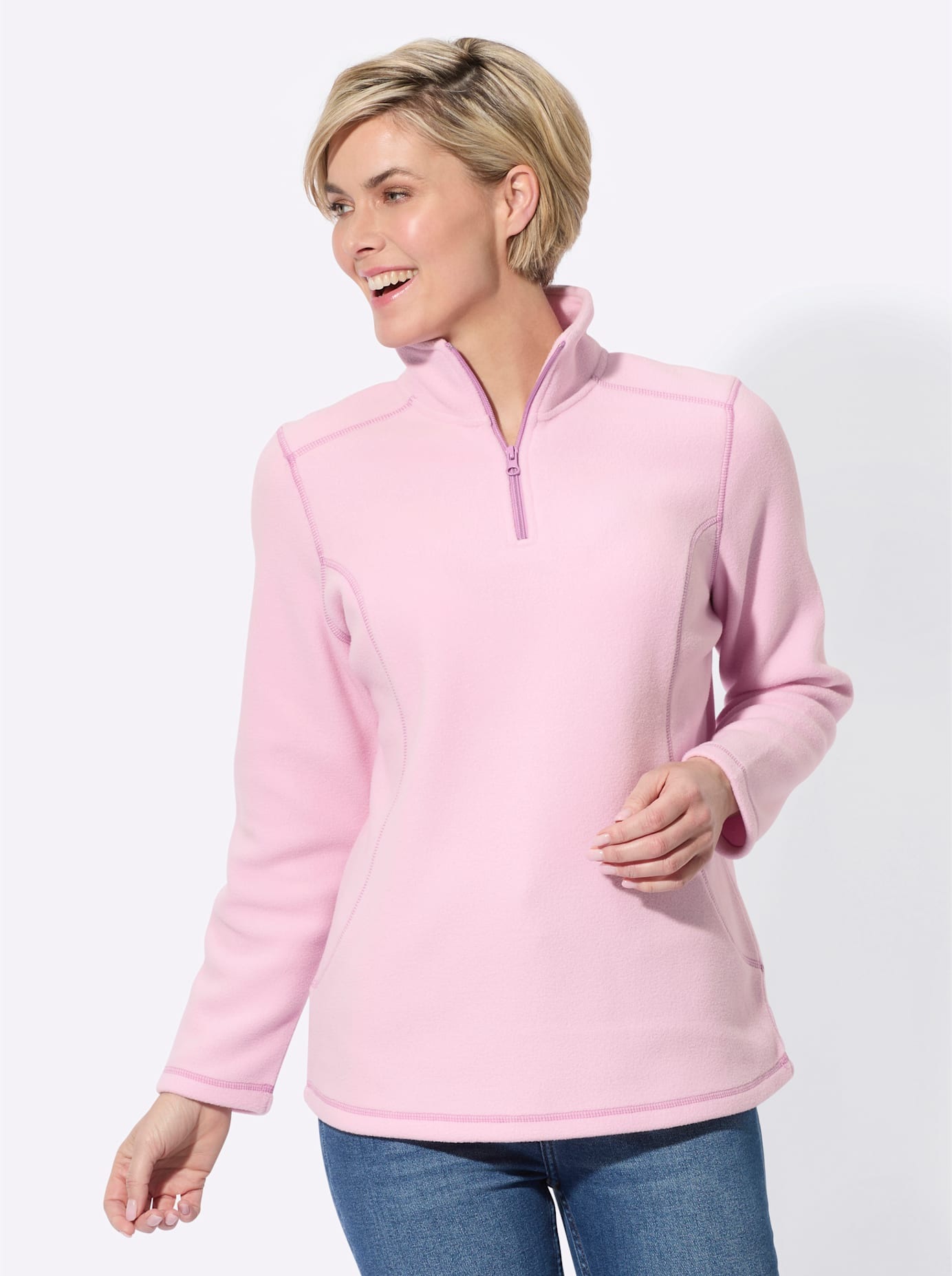 Classic Basics Fleeceshirt "Fleece-Shirt", (1 tlg.) günstig online kaufen