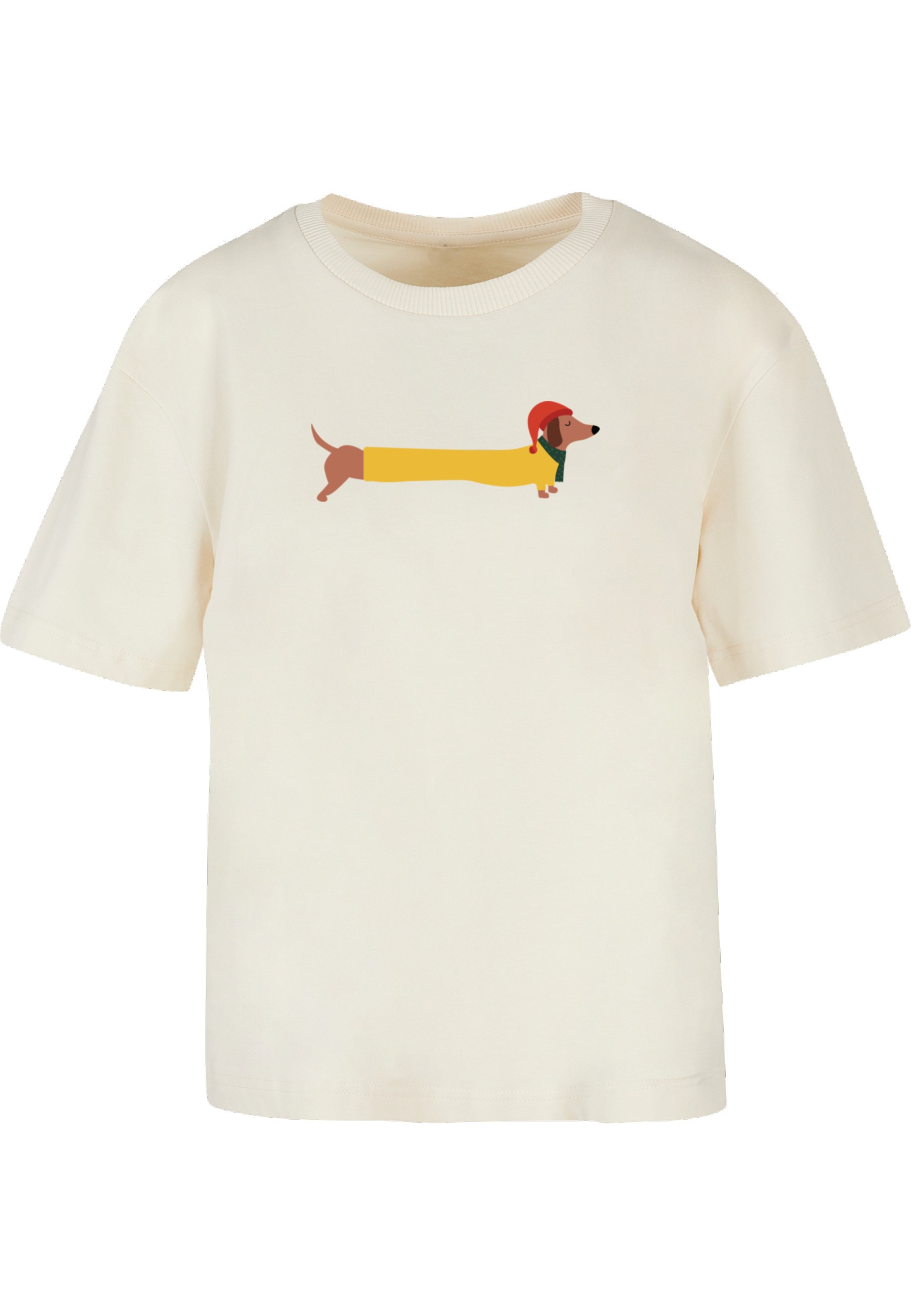 Merchcode T-Shirt "Merchcode Ladies Christmas Dog Tee" 1 Stk. günstig online kaufen