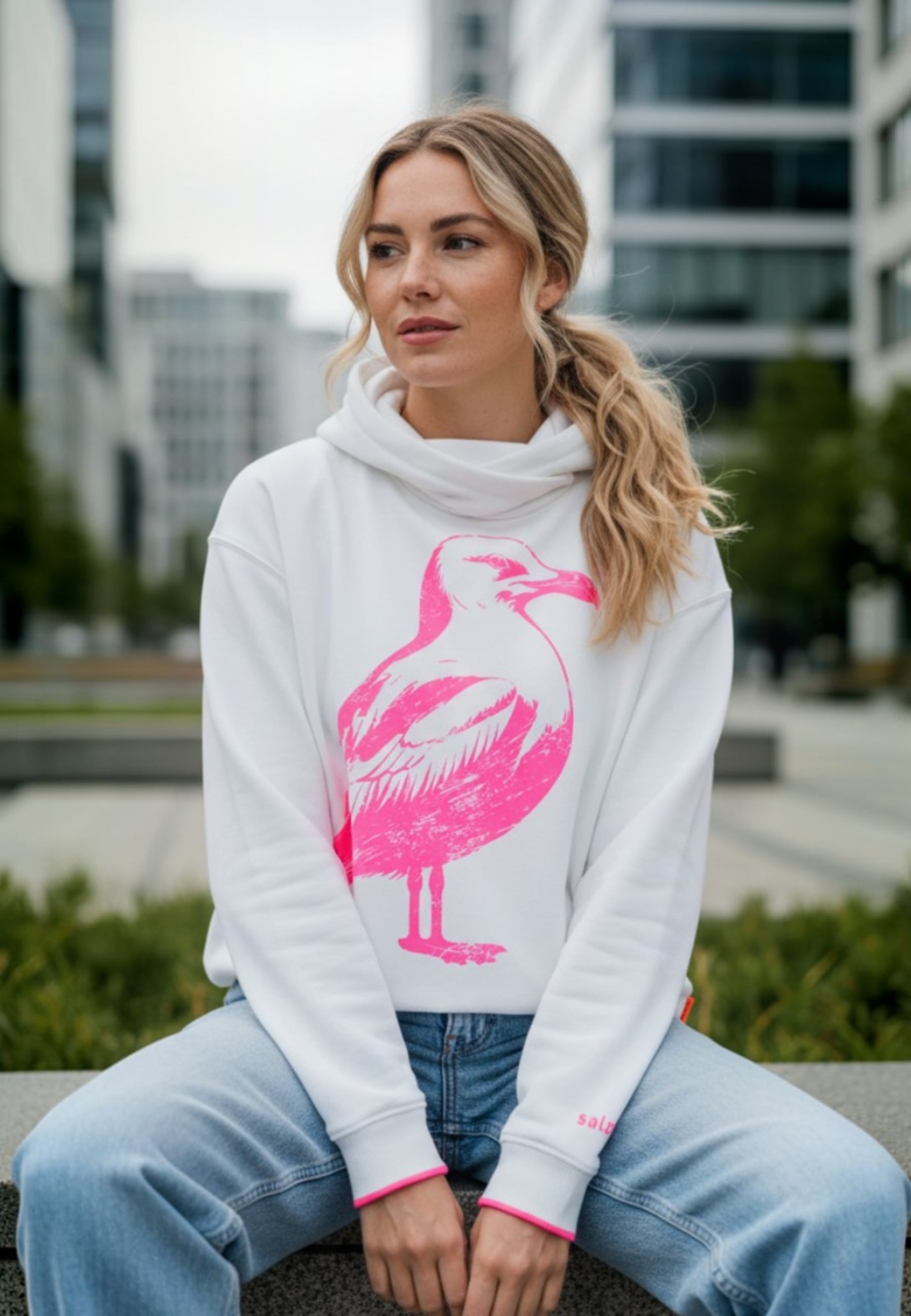 salzhaut Kapuzenpullover »Hoodie ADJÜS«