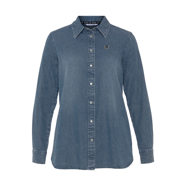 DELMAO Jeansbluse, im klassischen Stil online kaufen | BAUR