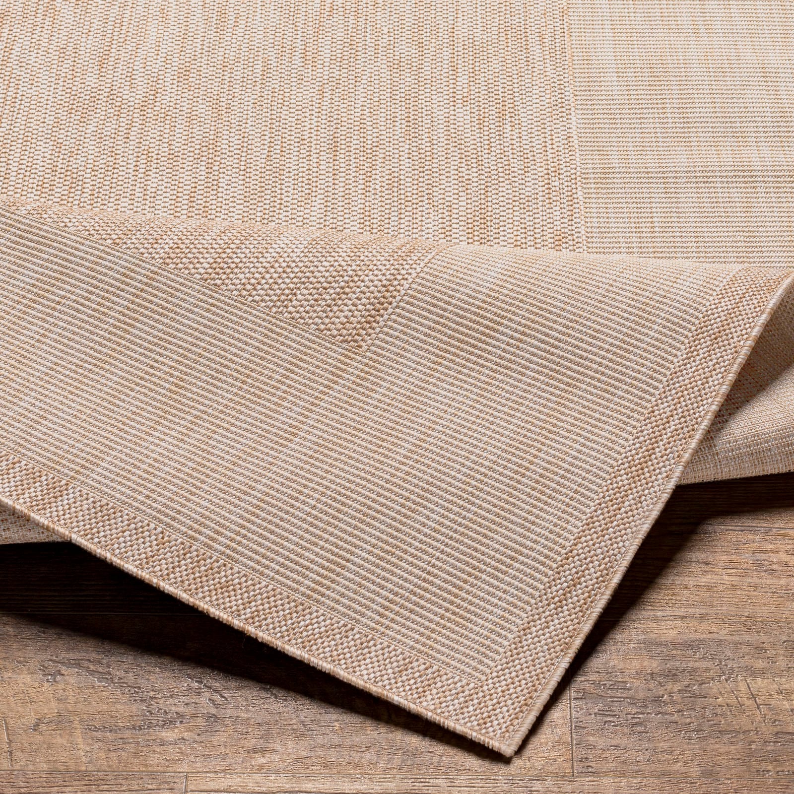 Livabliss Teppich »MELILLA«, rechteckig, 4 mm Höhe, Teppich In- /Outdoor Boho Jute-Optik, Balkon, Terrasse, Garten, Beige