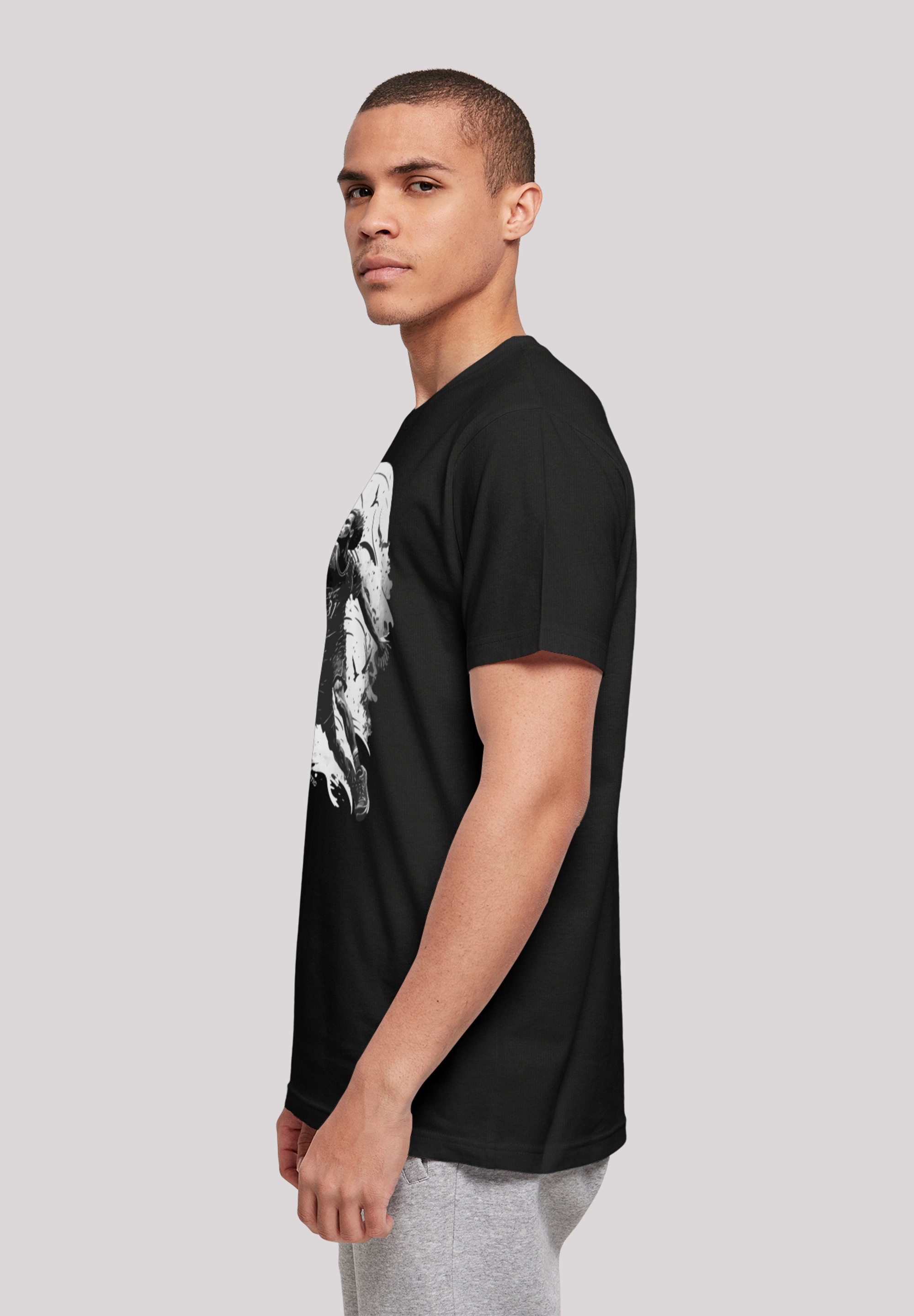 F4NT4STIC T-Shirt »Basketball Spieler«, Print