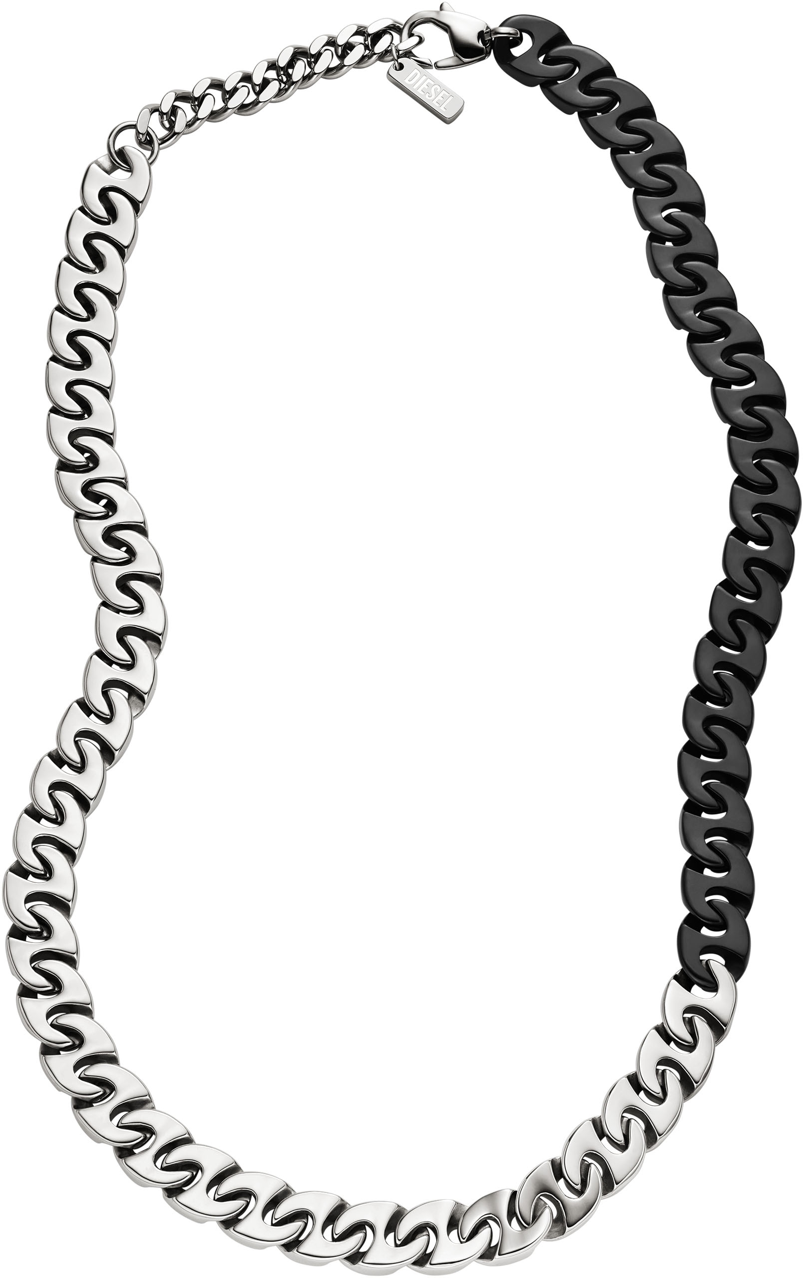 Diesel Edelstahlkette »Schmuck Geschenk Halsschmuck Halskette, DX1530931«