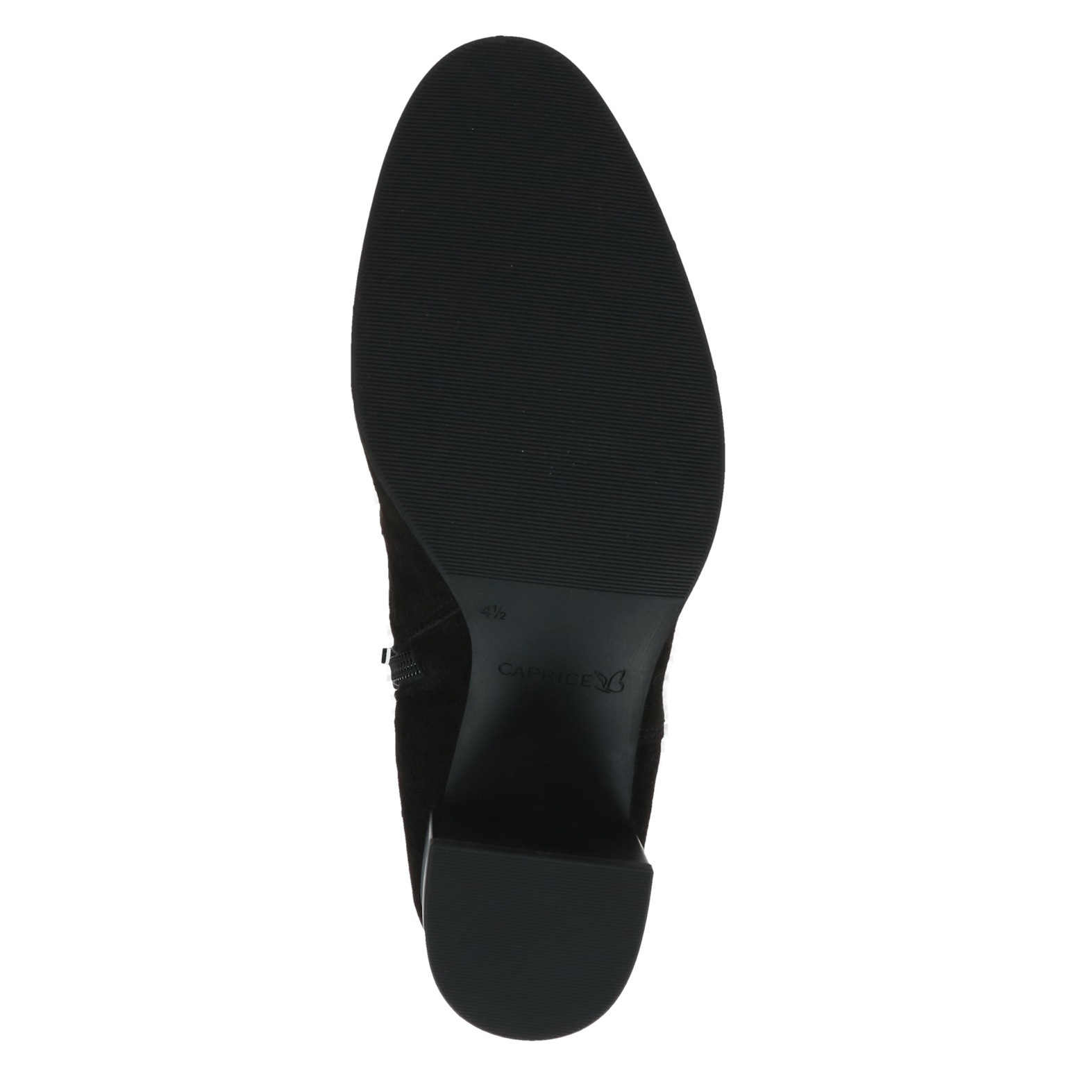 Caprice Stiefel, Blockabsatz, Langschaftstiefel in eleganter, runder Form