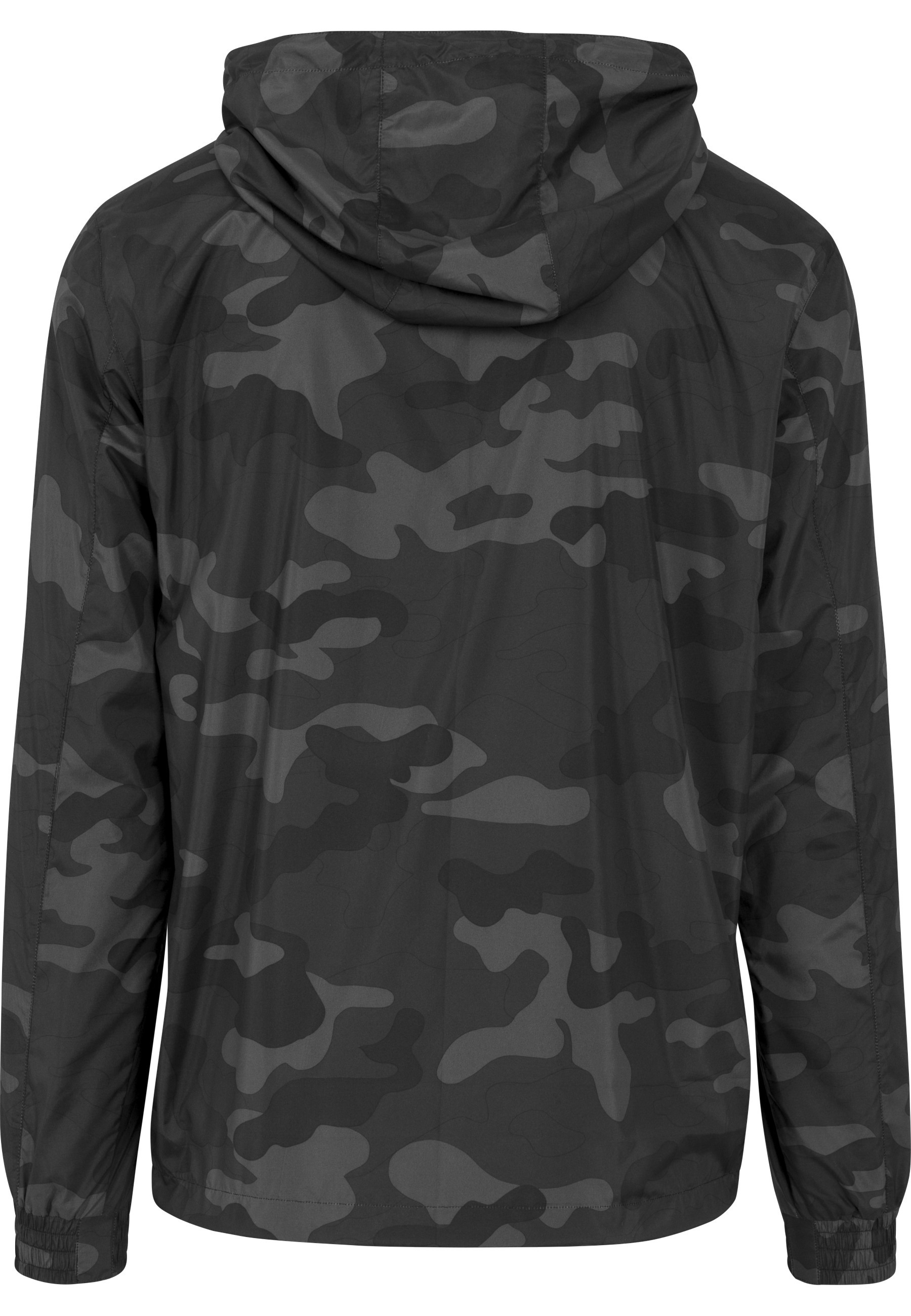 URBAN CLASSICS Anorak »Urban Classics Herren Camo Pull Over Windbreaker« 1 Stk. tlg. mit Kapuze