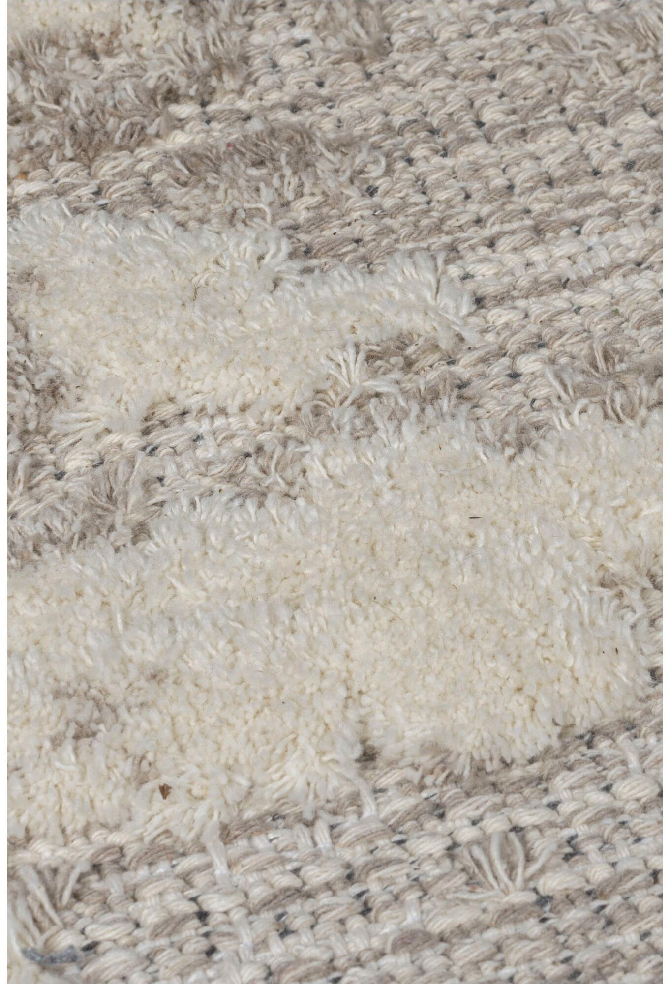 FLAIR RUGS Teppich »Remy«, rechteckig, 12 mm Höhe, Hoch-niedriger Flor in Wolle-Optik