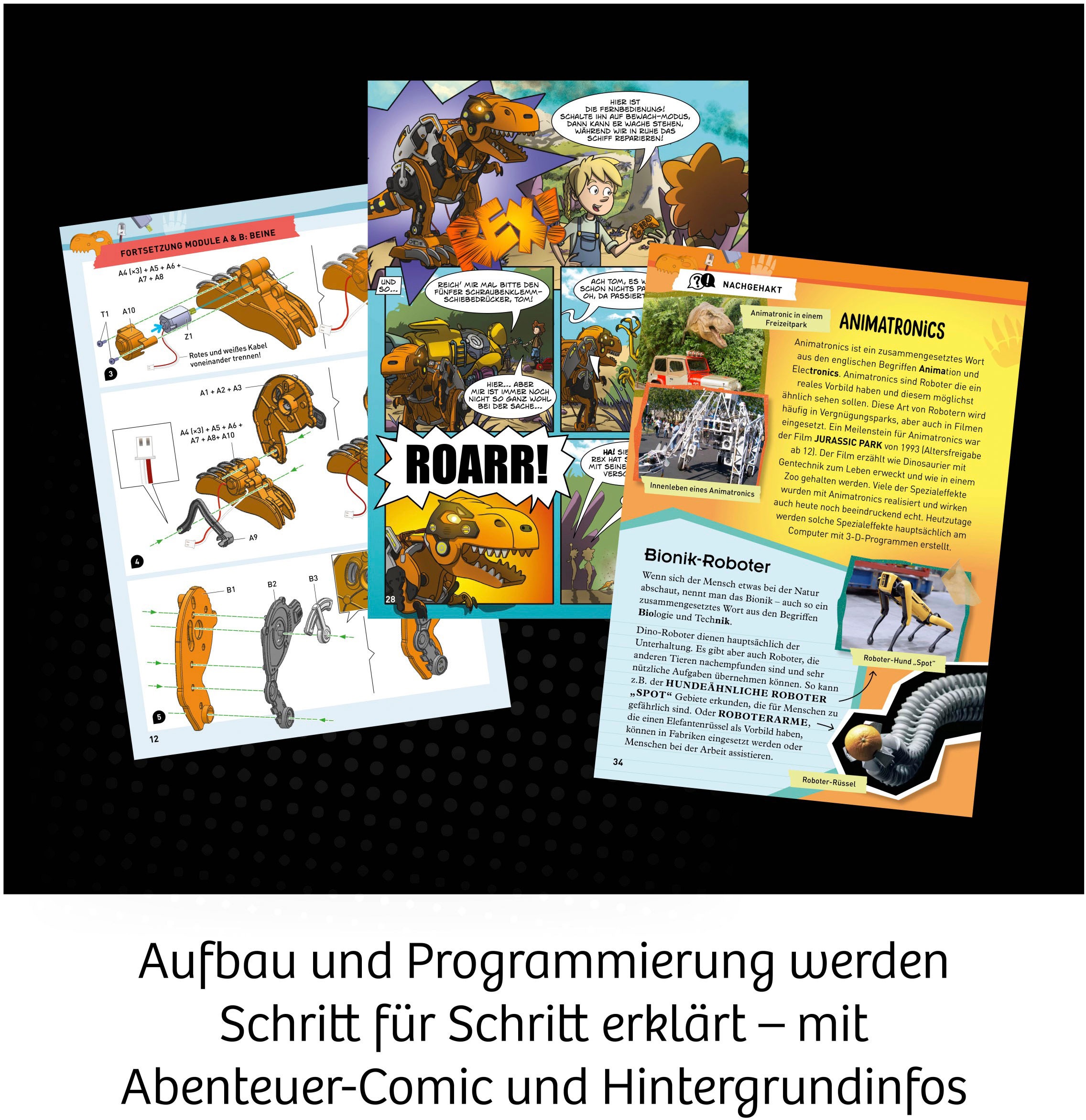 Kosmos Experimentierkasten »Rex - Der Dino Bot«