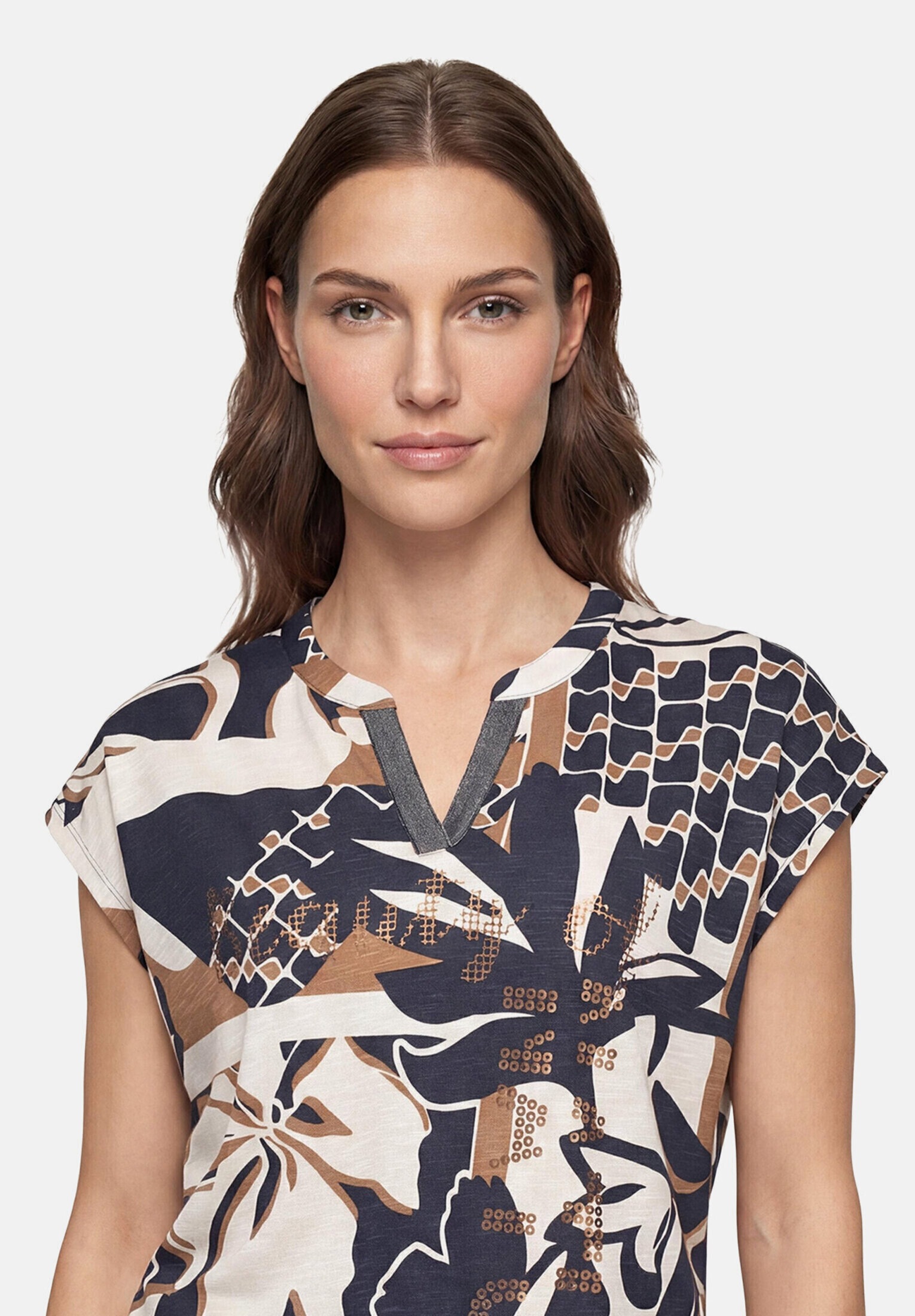 Betty Barclay Kurzarmshirt »Damen mit Bluseneinsatz« 1