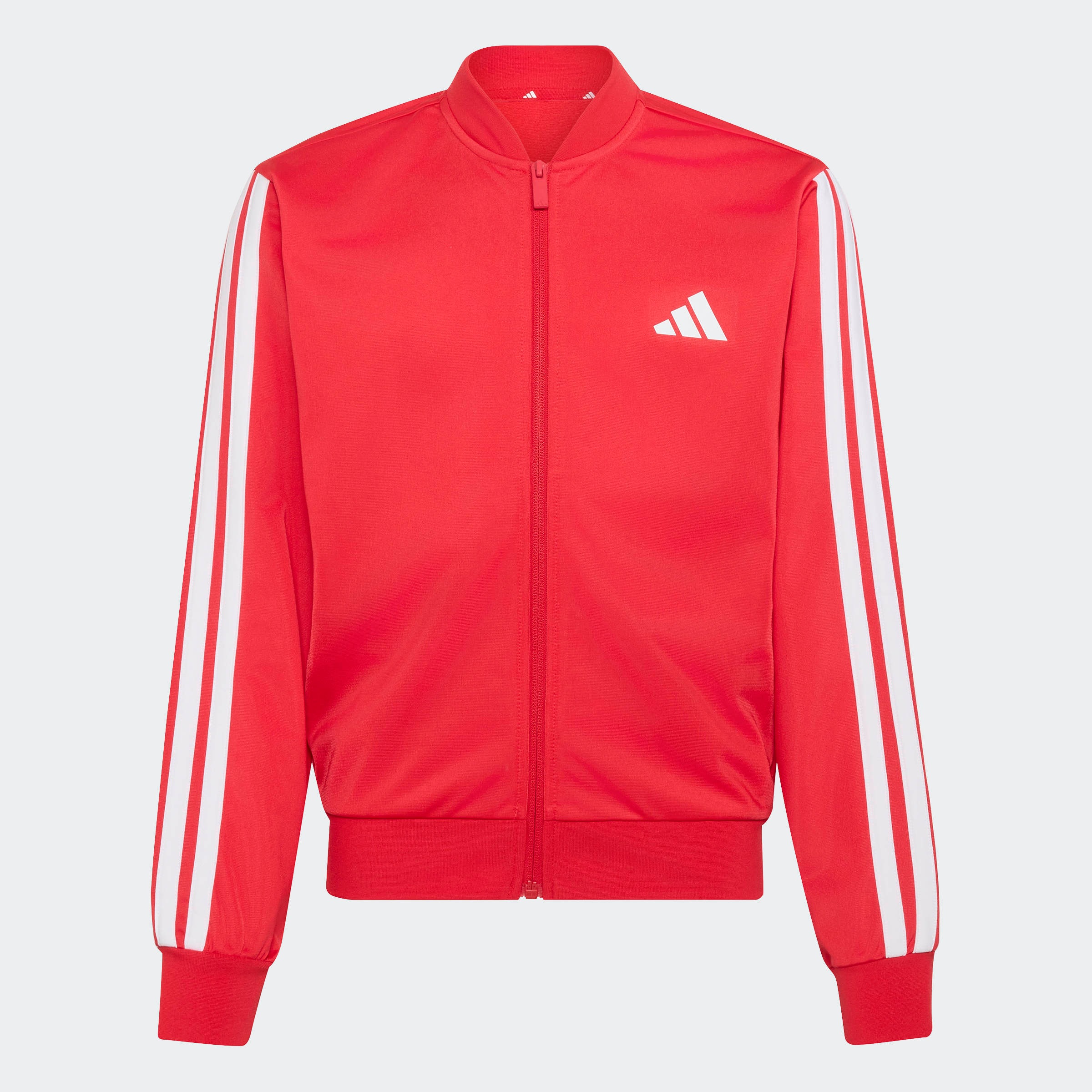 adidas Sportswear Outdoorjacke »J 3S FZ TR TT« für Kinder, mit Reißverschluss, aus Polyester