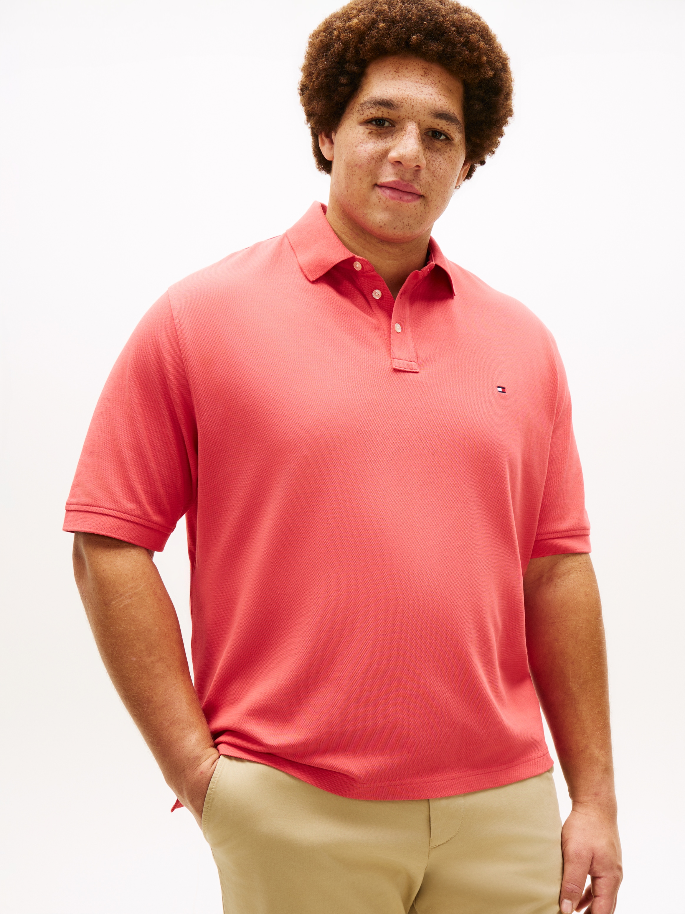 Tommy Hilfiger Big & Tall Poloshirt "REGULAR" elastisch, Regular Fit für gr günstig online kaufen