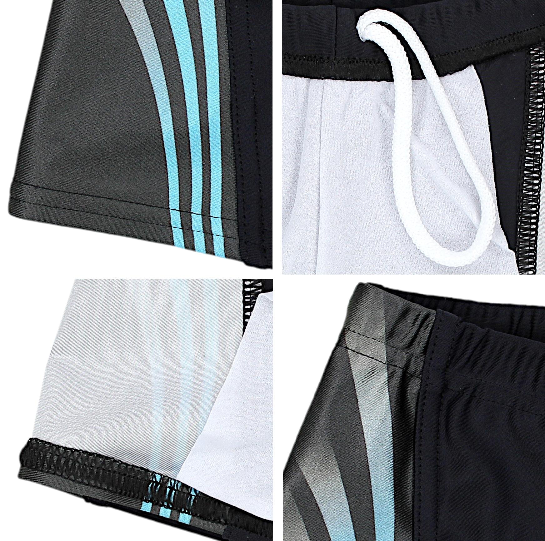 AQUARTI Badehose »Badehose Jungen Schwimmhose Kontrastfarbige Einsätze«