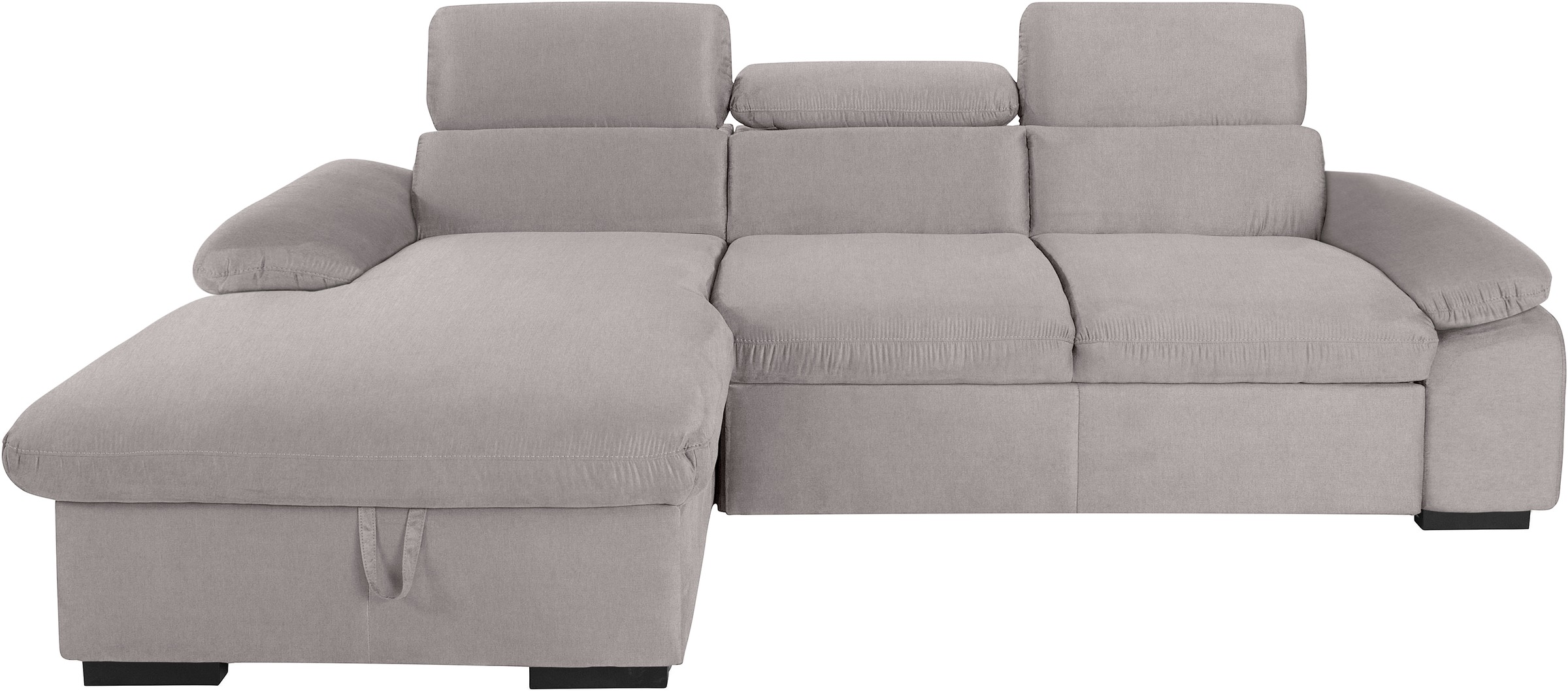 COTTA Ecksofa "Lola L-Form mit Kopfteilfunktion & Hocker", (Set, mit Hocker günstig online kaufen