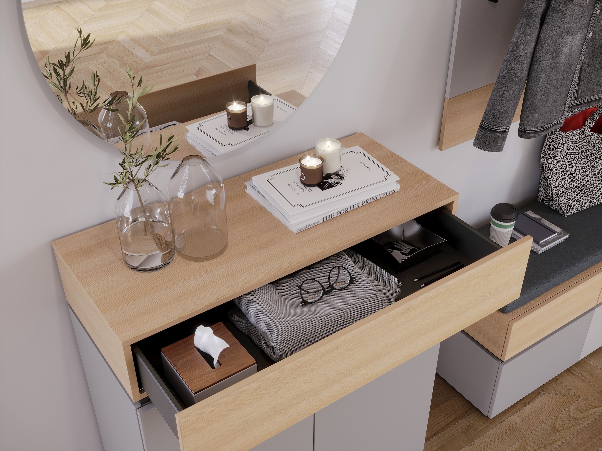 GERMANIA Schuhschrank »Arluno« 1 Stk. tlg. Mit Push-to-open Technik