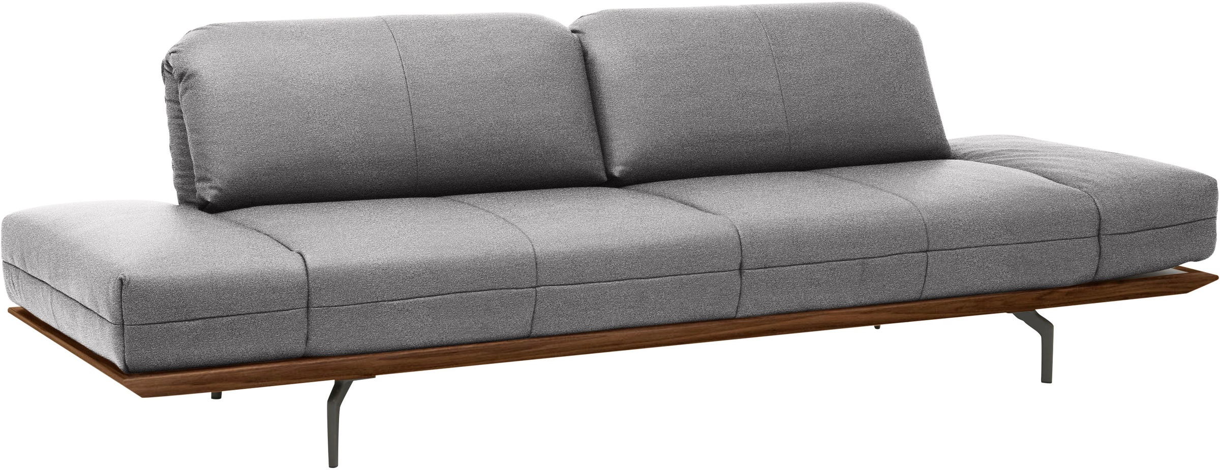 Creation BY ROLF BENZ 4-Sitzer »CR.420, Designsofa, Loungesofa«, in 2 Qualitäten, Holzrahmen in Eiche Natur oder Nußbaum, Breite 252 cm