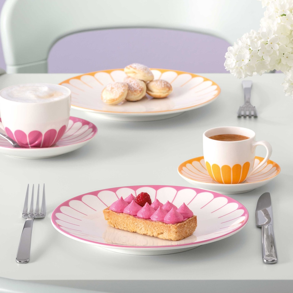 Villeroy & Boch Frühstücksteller »Frühstücksteller Fleur Couleur ø 21,2 cm«