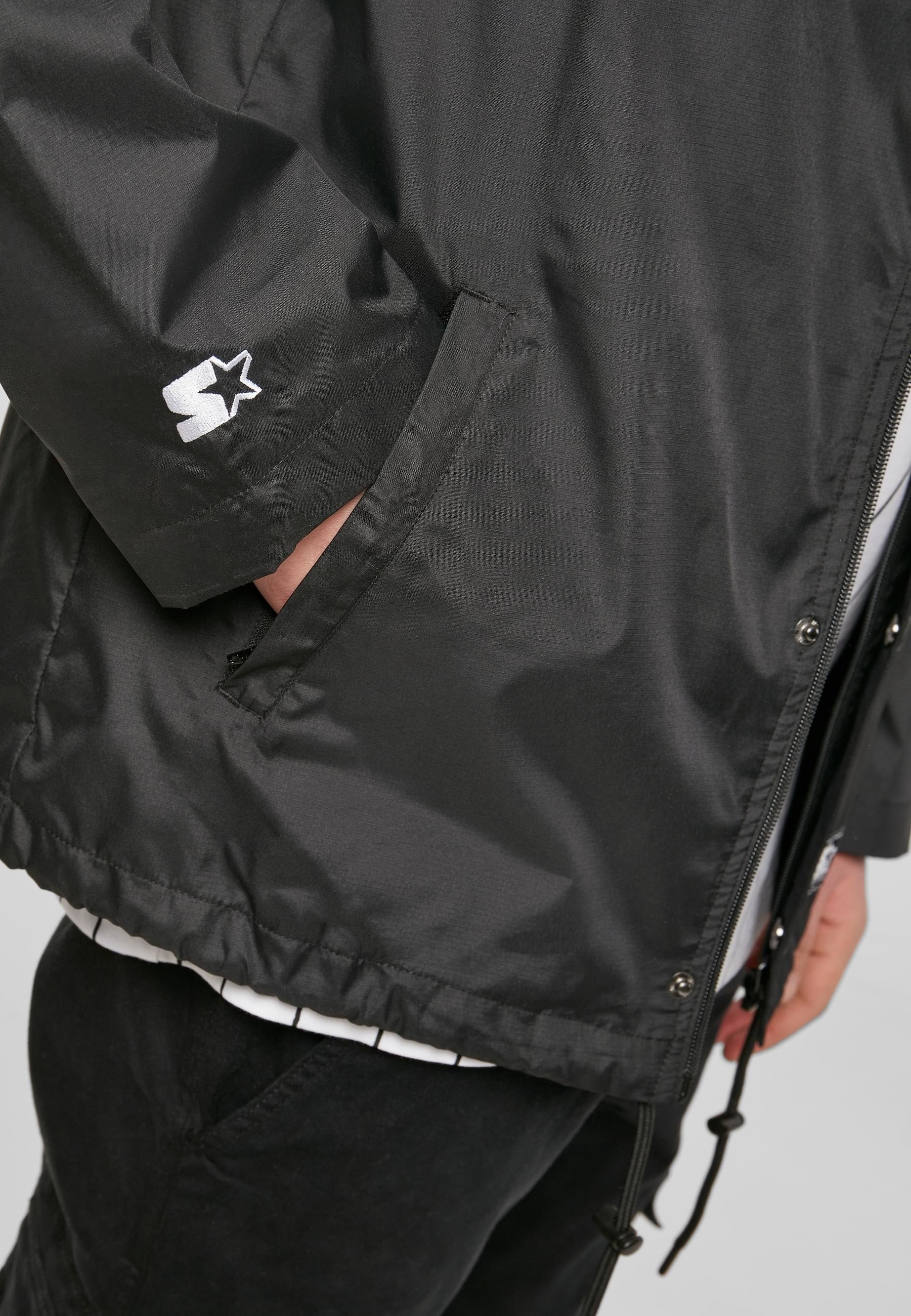 Starter Black Label Allwetterjacke »Starter Black Label Herren Starter Coach Jacket« 1 Stk. tlg. ohne Kapuze