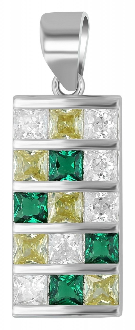 Kettenanhänger ADELIA´S "stylischer Schmuck Anhänger aus 925 Sterling Silber", blau, Schmuckanhänger, Damen, Silber 925 (Sterlingsilber), Kettenanhänger