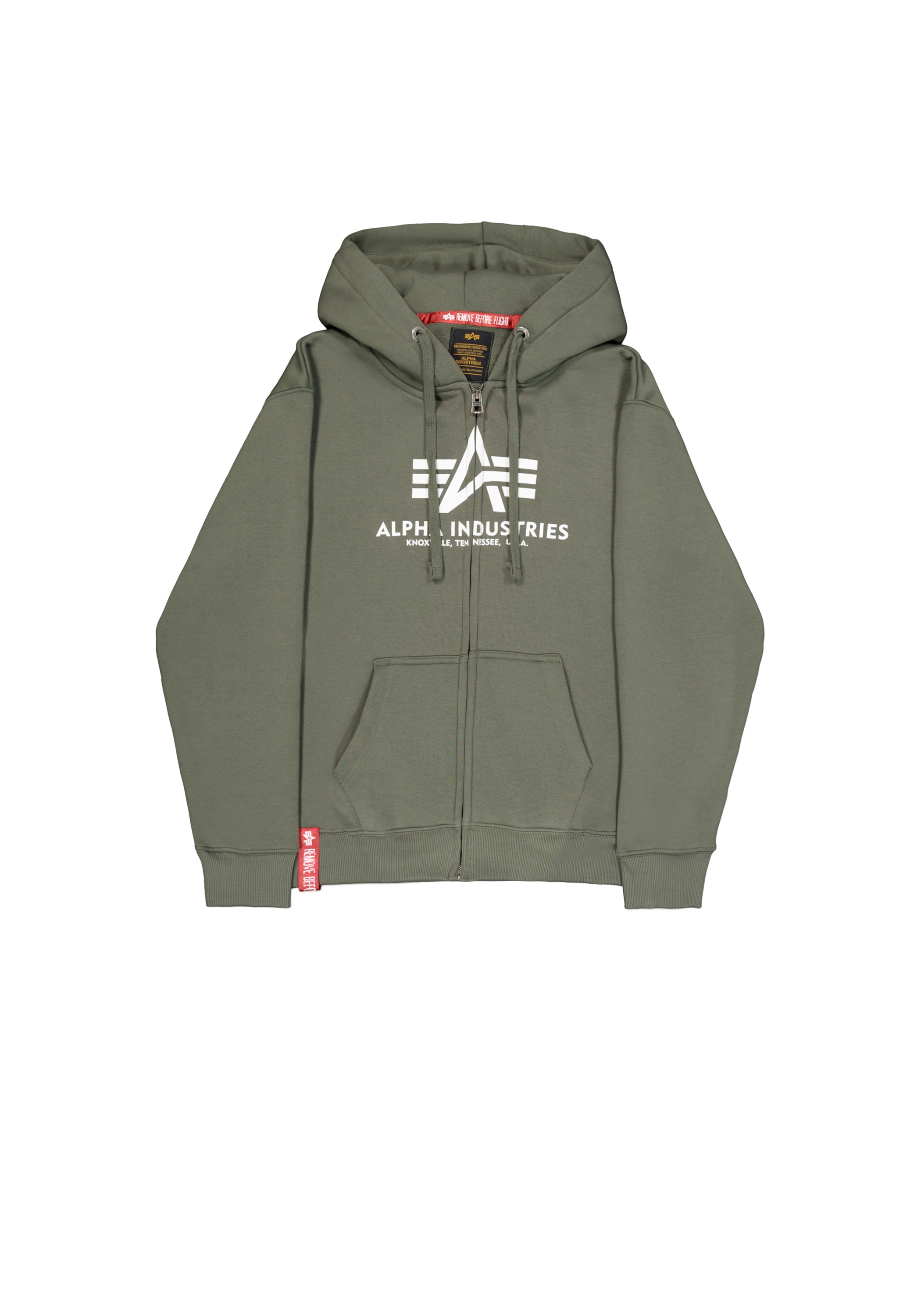 Alpha Industries Hoodie "Alpha Industries Men - Hoodies Basic Zip Hoodie BL günstig online kaufen
