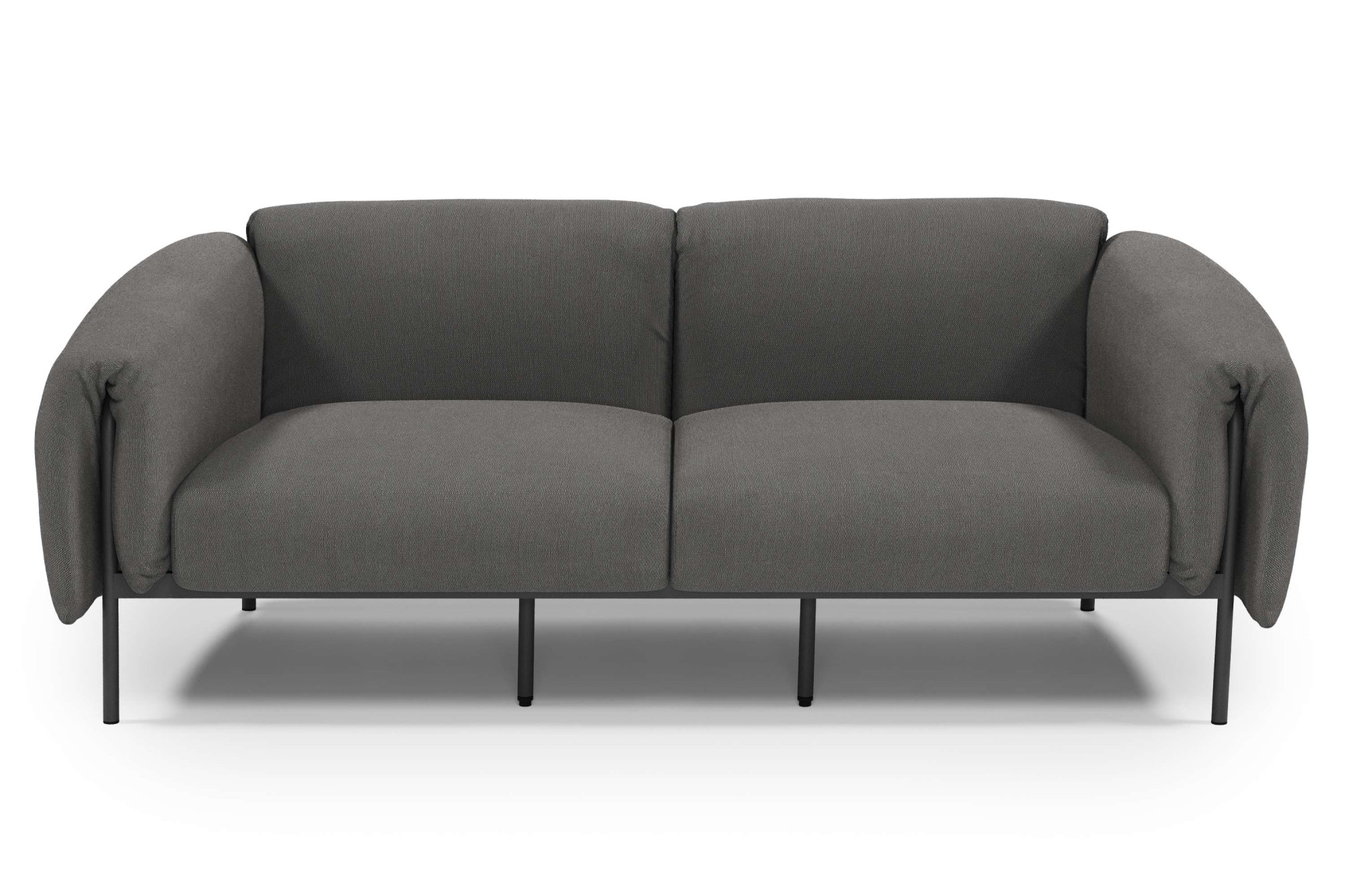 andas 2-Sitzer »Lumi«, Outdoor Gartensofa, wetterfeste Materialien, Breite 186 cm