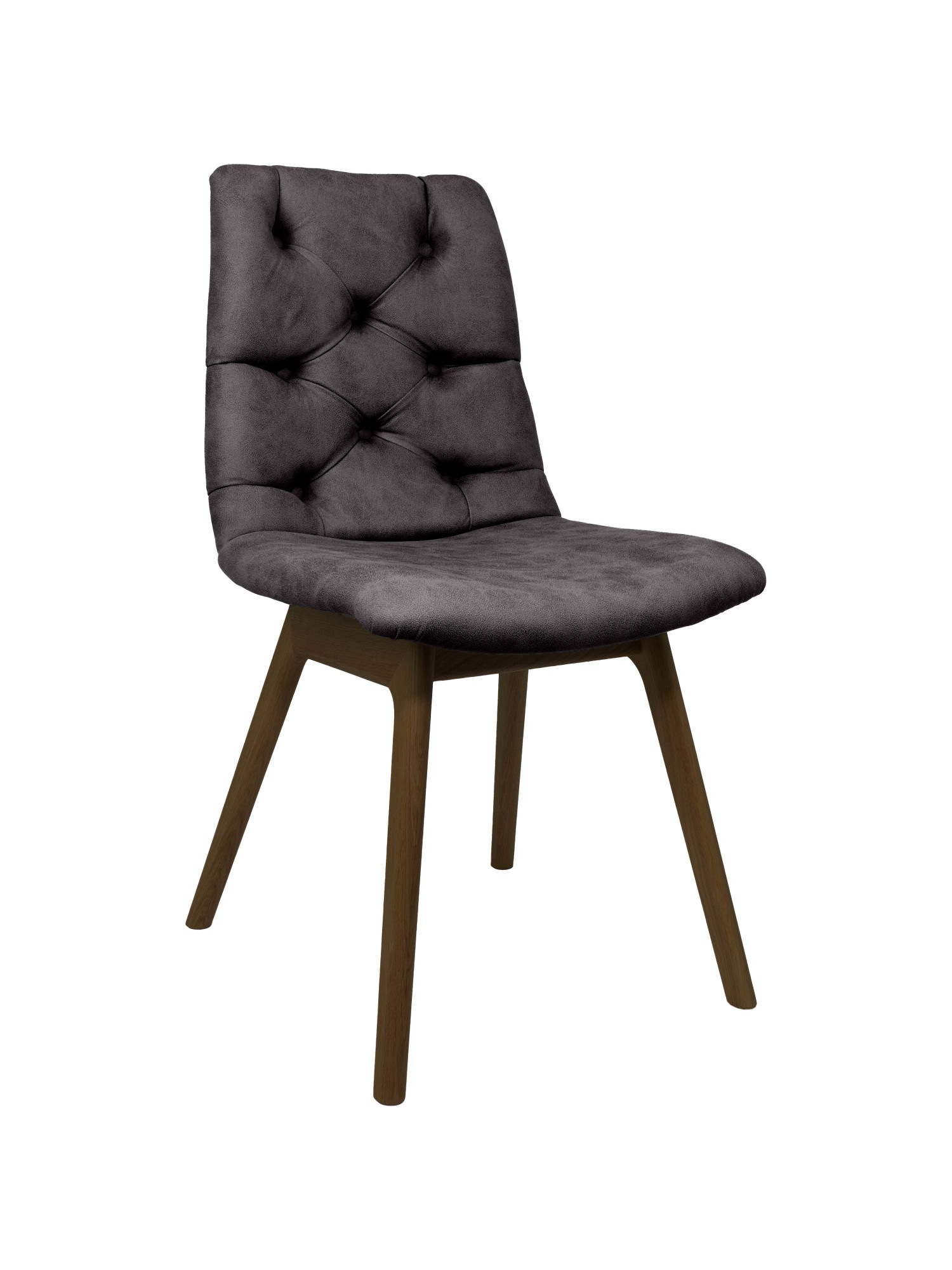 andas Esszimmerstuhl "Ramon" (Set) 2 Stk. Microfaser mit Massivholzbeinen, günstig online kaufen