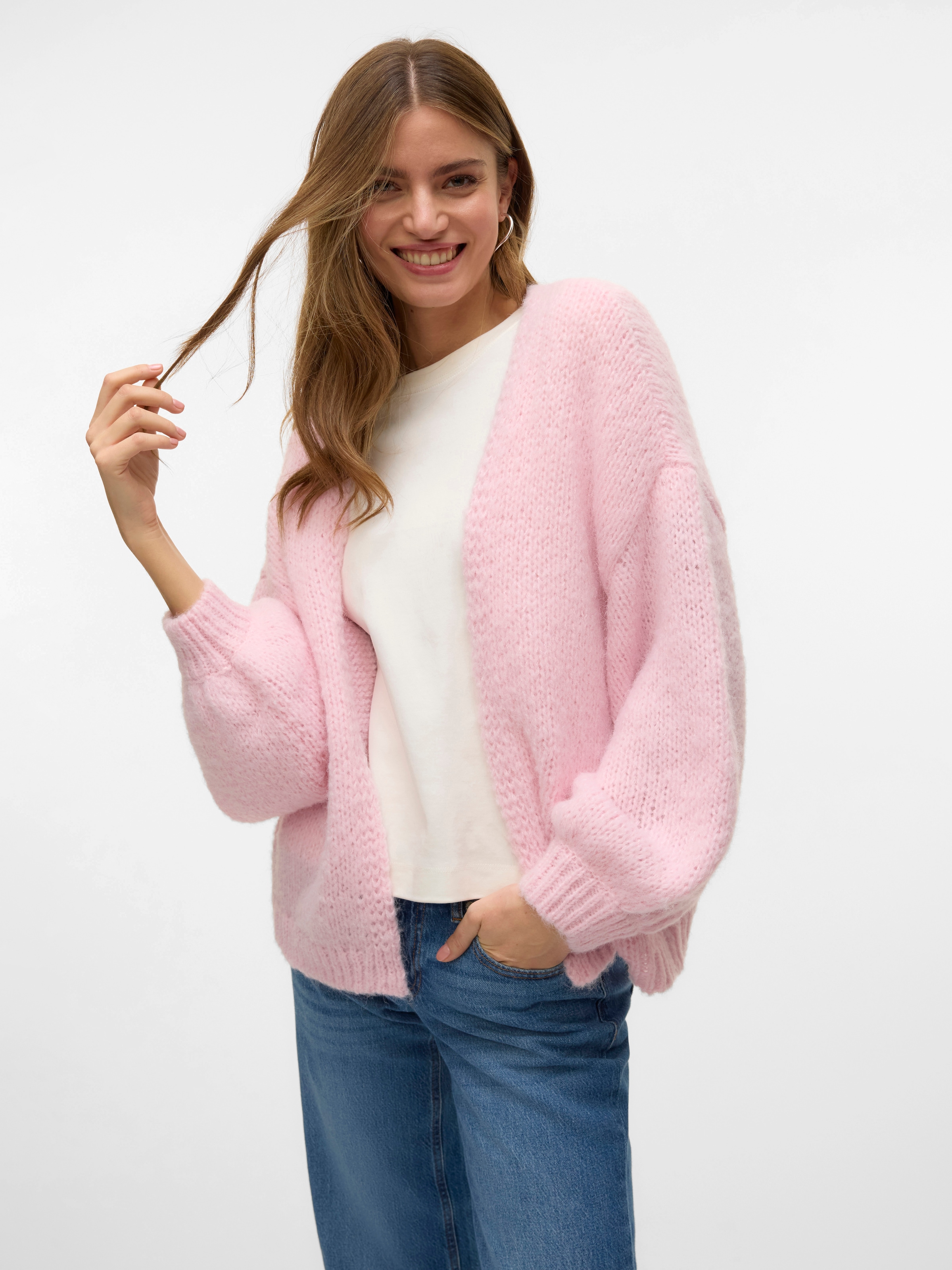 Vero Moda "VMMAYBE LS OPEN CARDIGAN GA REP" günstig online kaufen