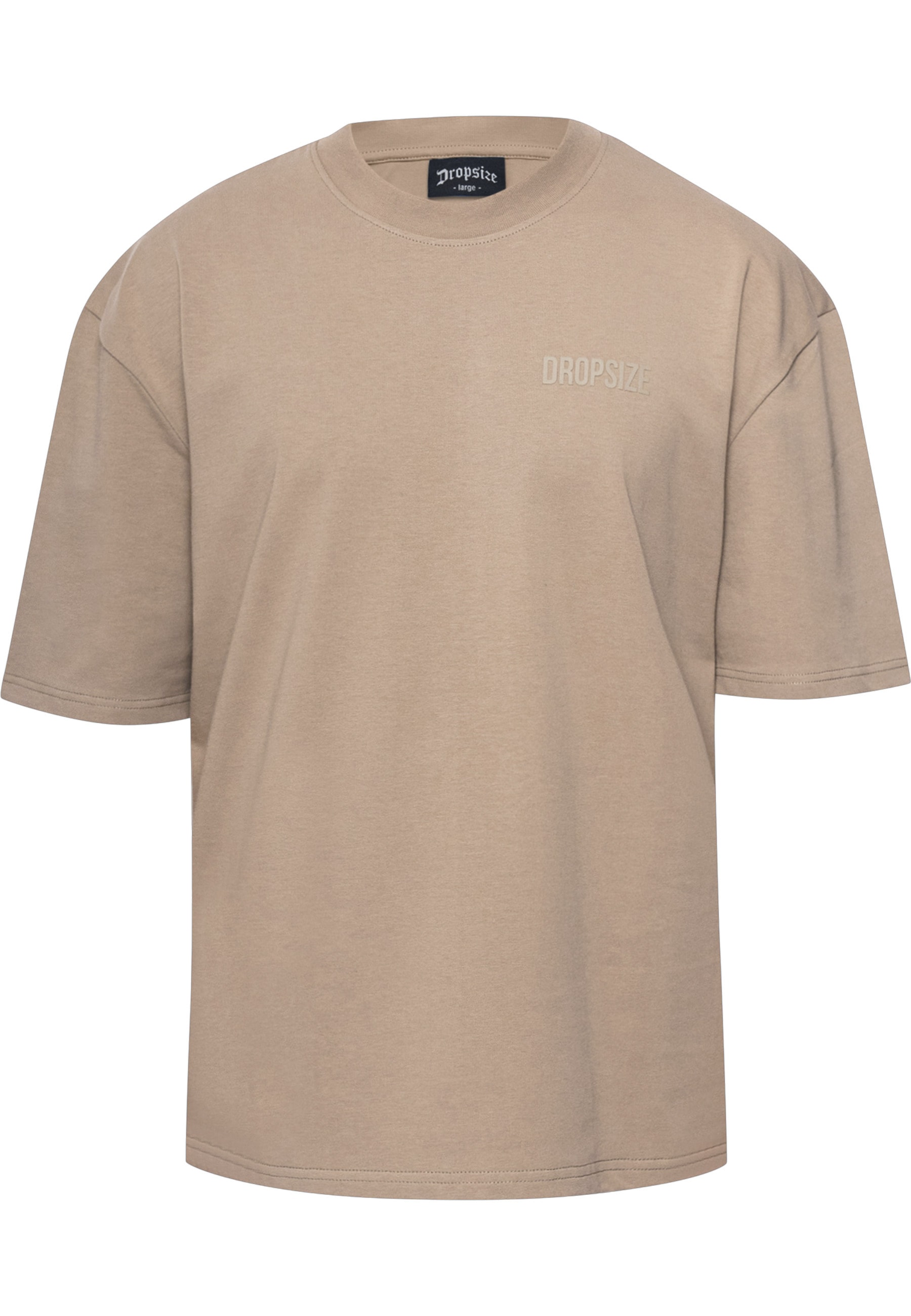Dropsize T-Shirt "Dropsize Herren Heavy Overisze HD Print T-Shirt" 1 Stk.