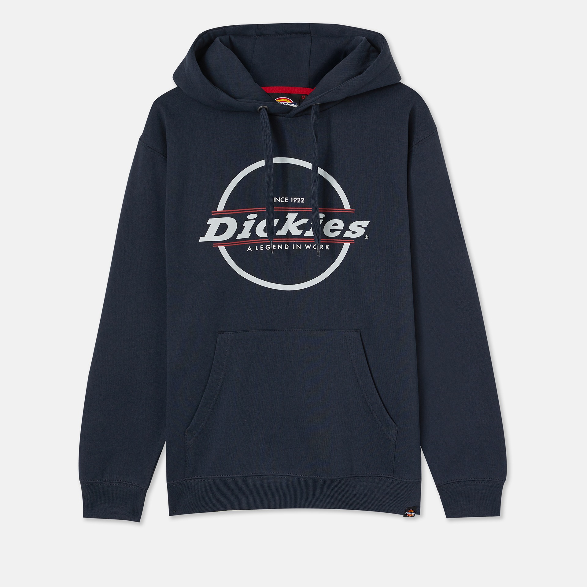 Kapuzensweatshirt DICKIES "Dickies Workwear Sweatshirt TOWSON GRAPH HOODIE", Mädchen, Gr. L, blau (navy), Obermaterial: 80% Baumwolle, 20% Polyester, Sweatshirts