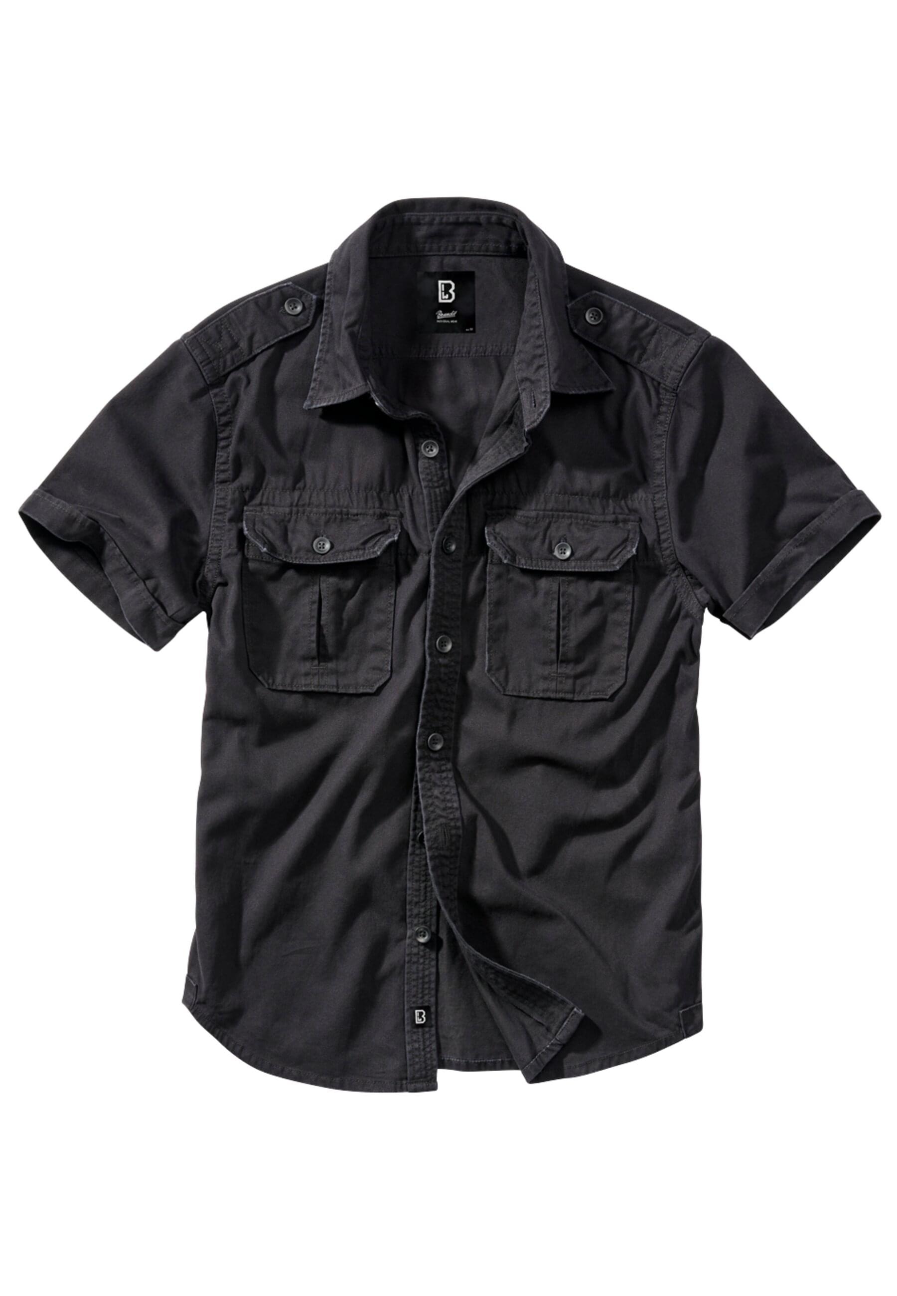 Brandit Langarmhemd "Brandit Herren Vintage Shirt shortsleeve" 1 Stk. tlg. günstig online kaufen