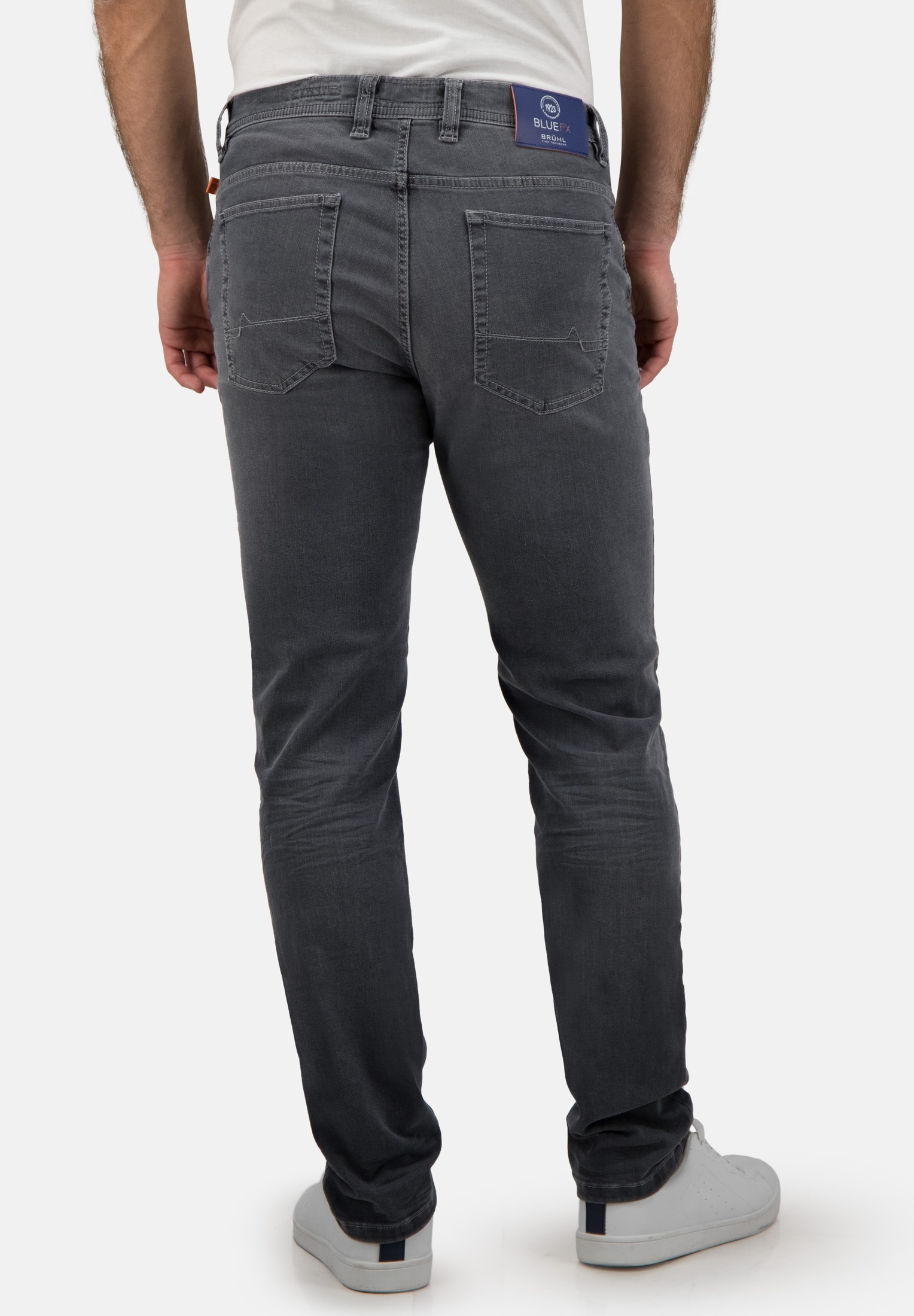 Brühl Slim-fit-Jeans »York DO FX«, in Dual FX Querstretch Denim