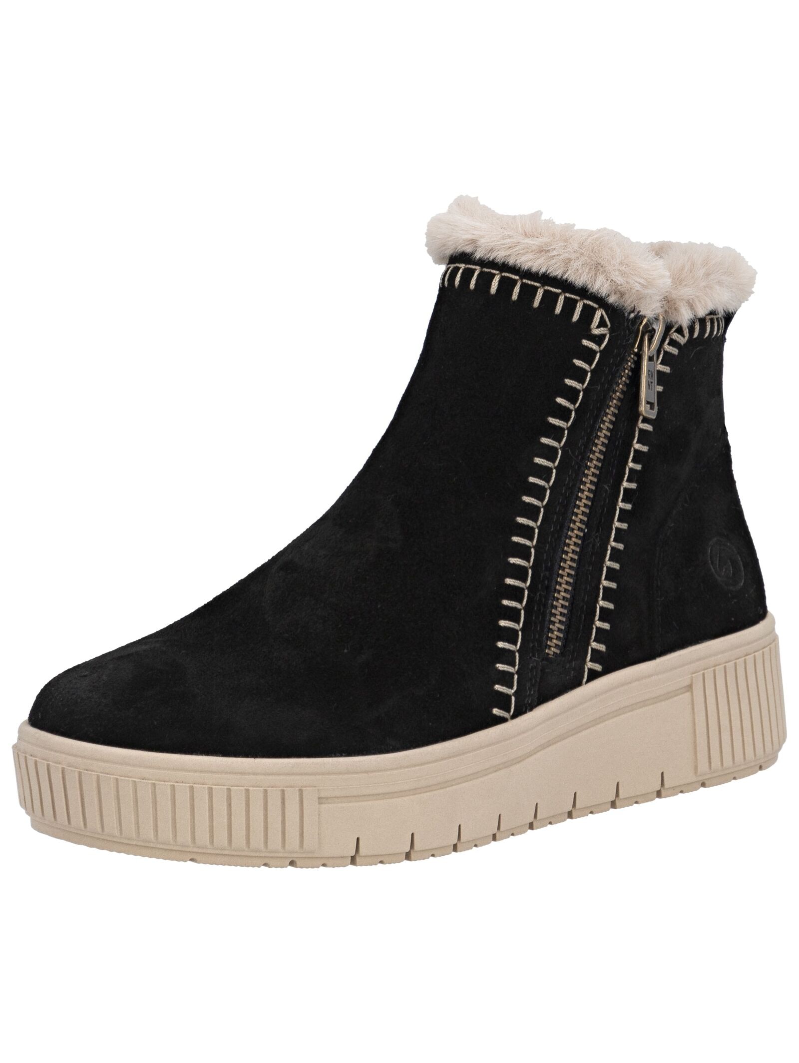 Remonte Plateaustiefelette "Remonte Stiefelette Leder" günstig online kaufen