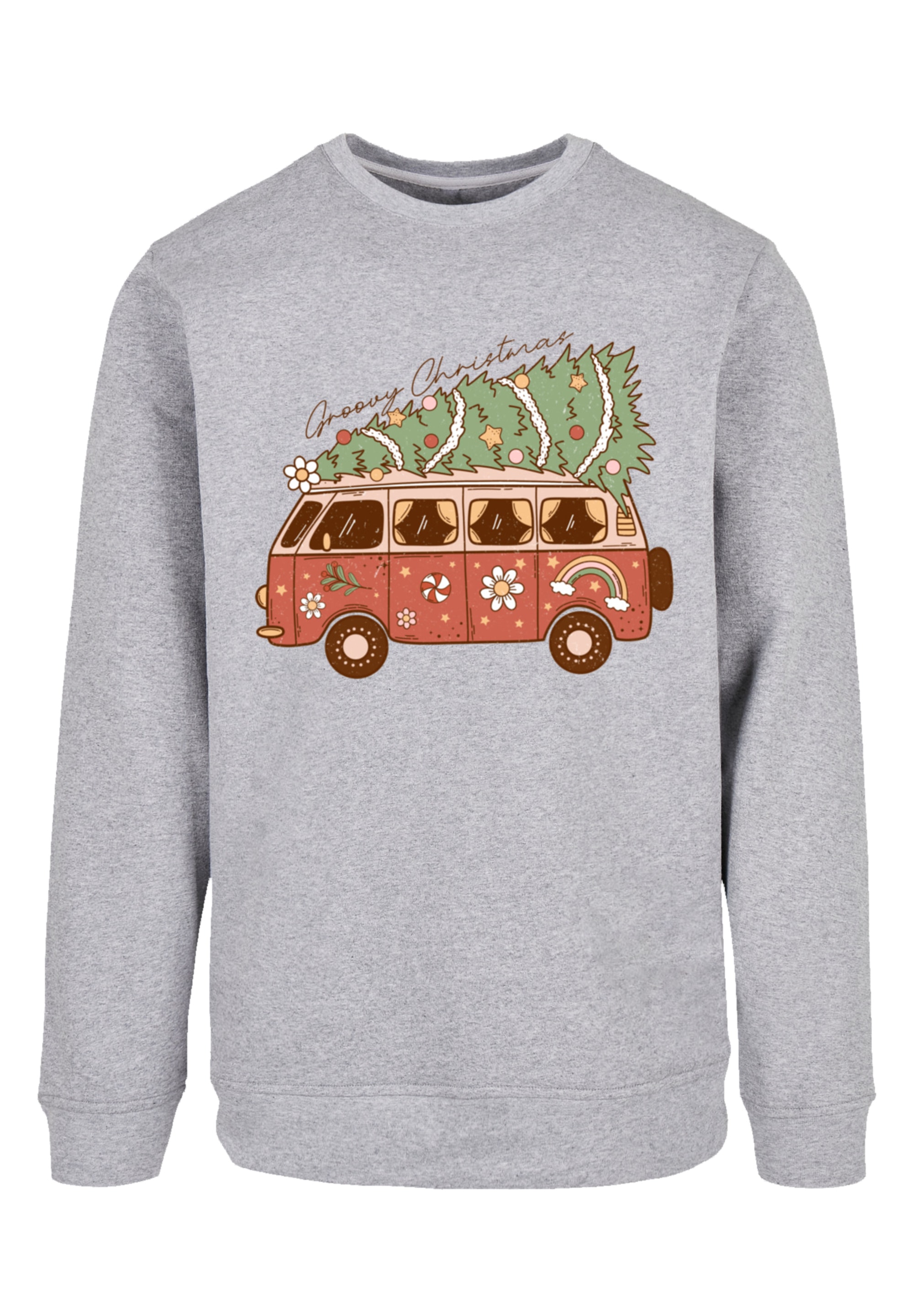F4NT4STIC Sweatshirt "Groovy Weihnachten Camper Van" Premium Qualität günstig online kaufen