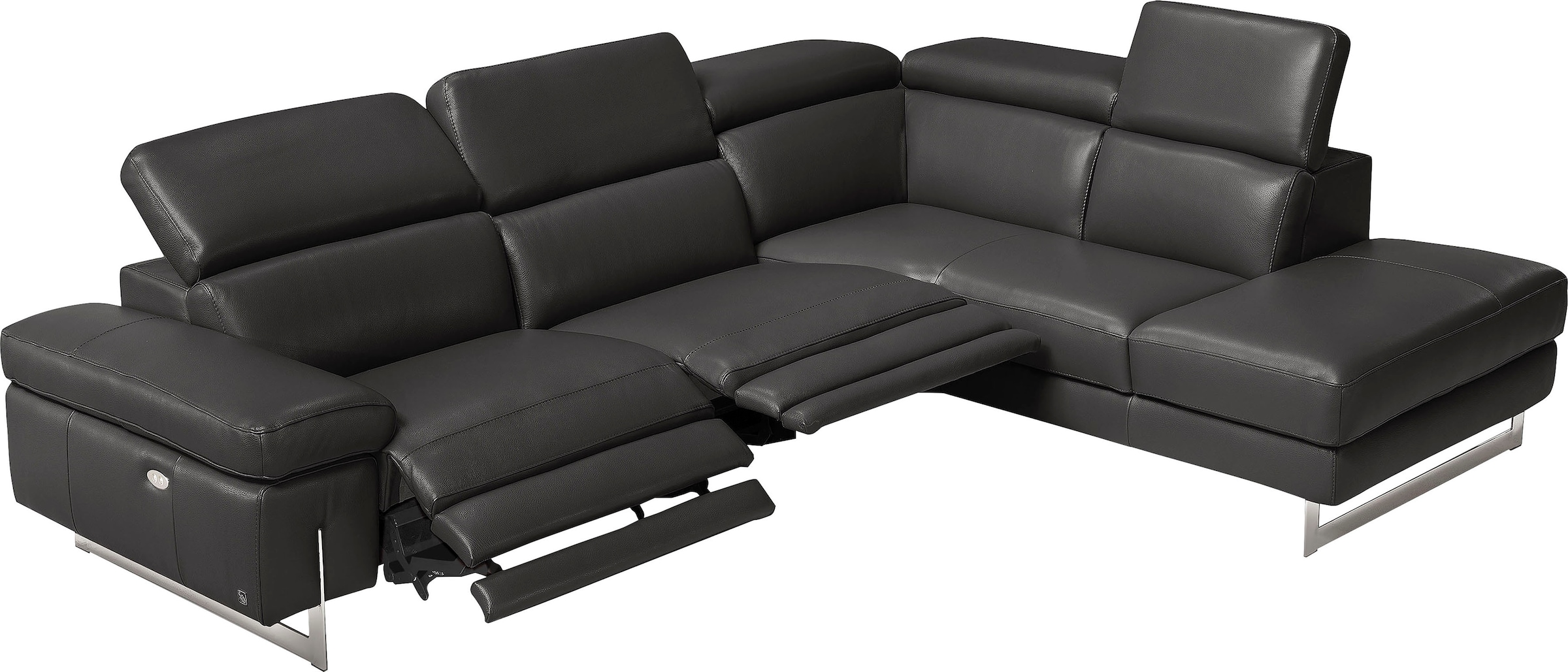 Egoitaliano Ecksofa "Candice, elegant, edel und bequem, erstklassiger Sitzk günstig online kaufen