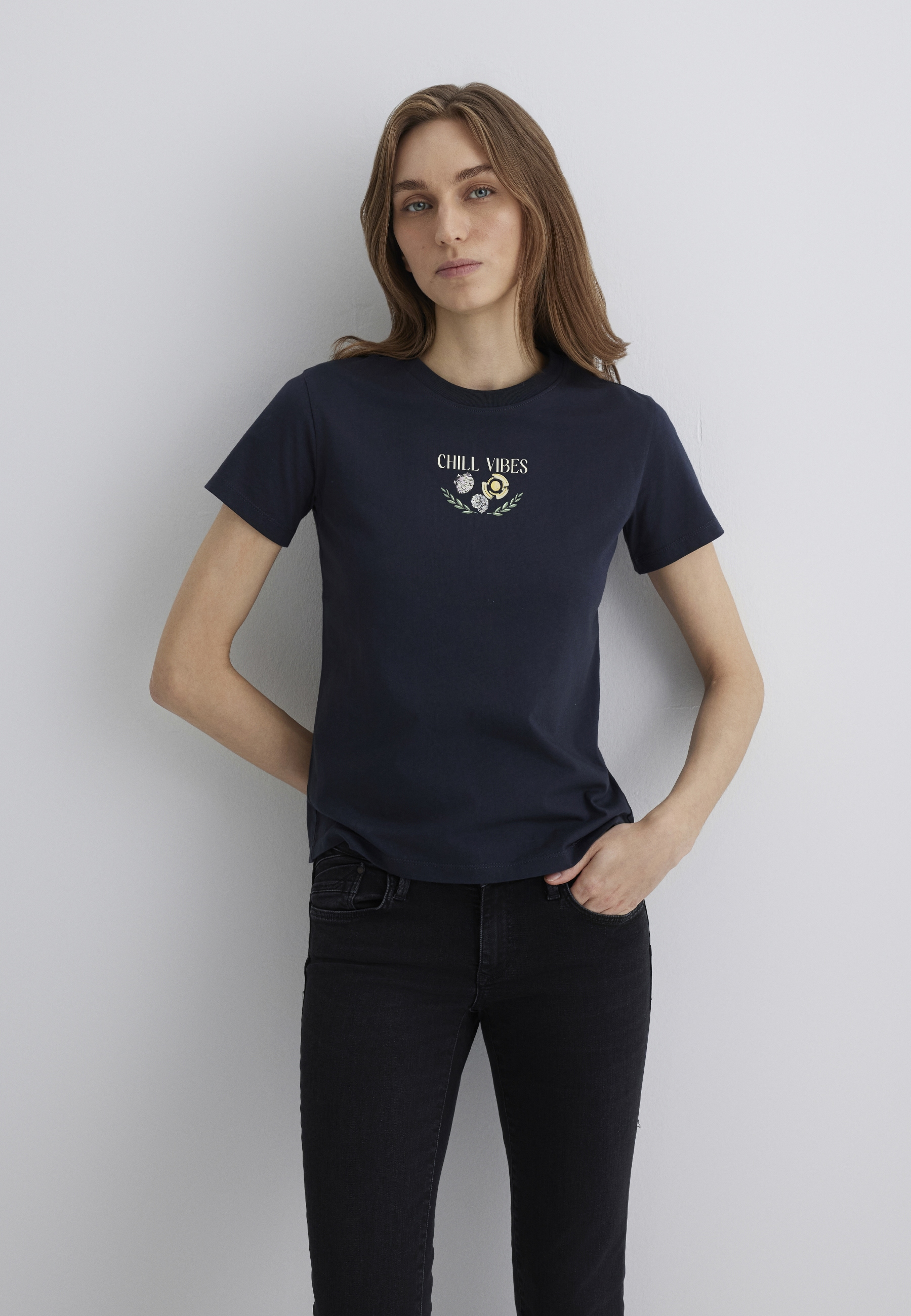 Mavi T-Shirt »BEACH PRINTED T-SHIRT«, Print T-Shirt