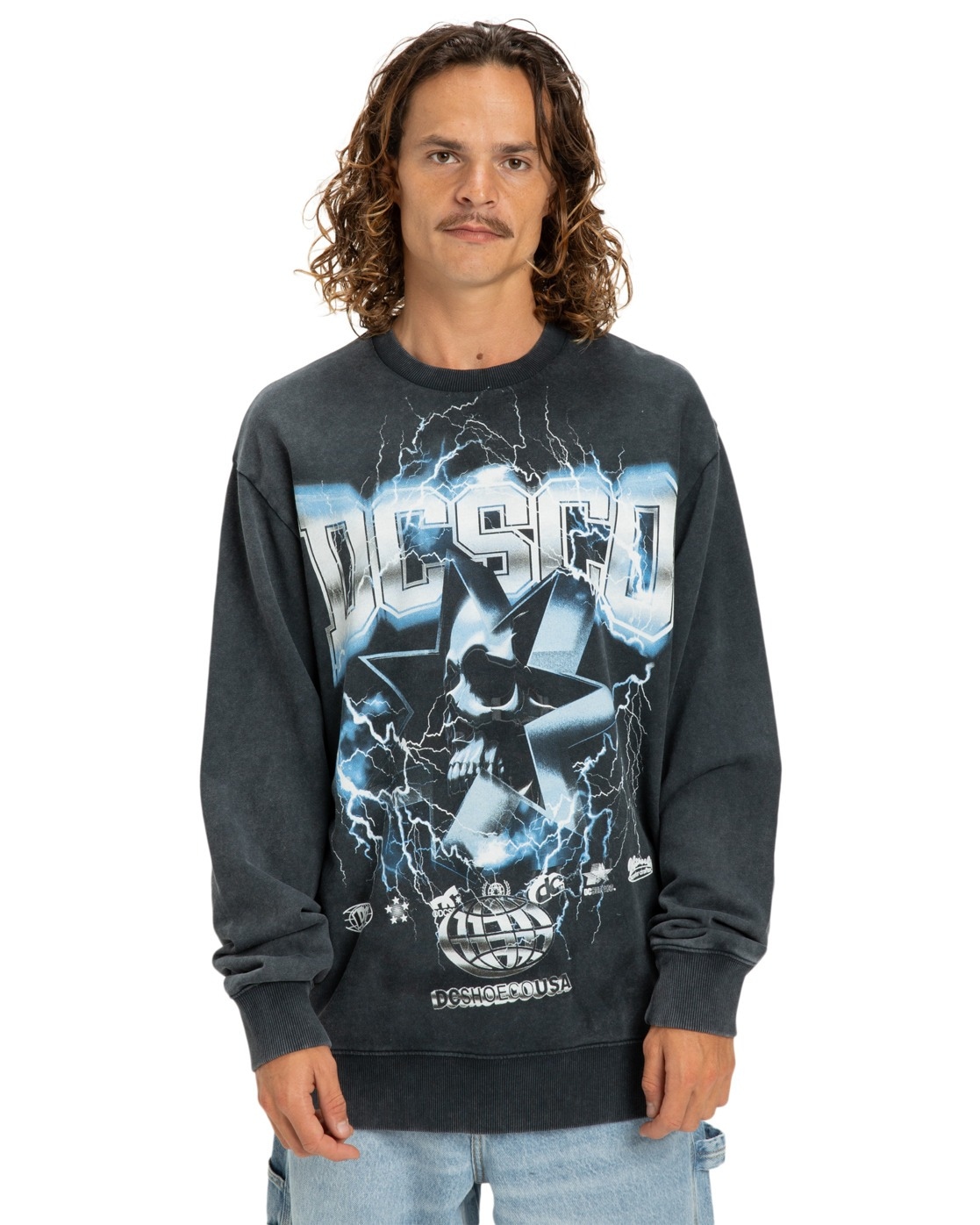 DC Shoes Sweatshirt "Skull Shock" günstig online kaufen