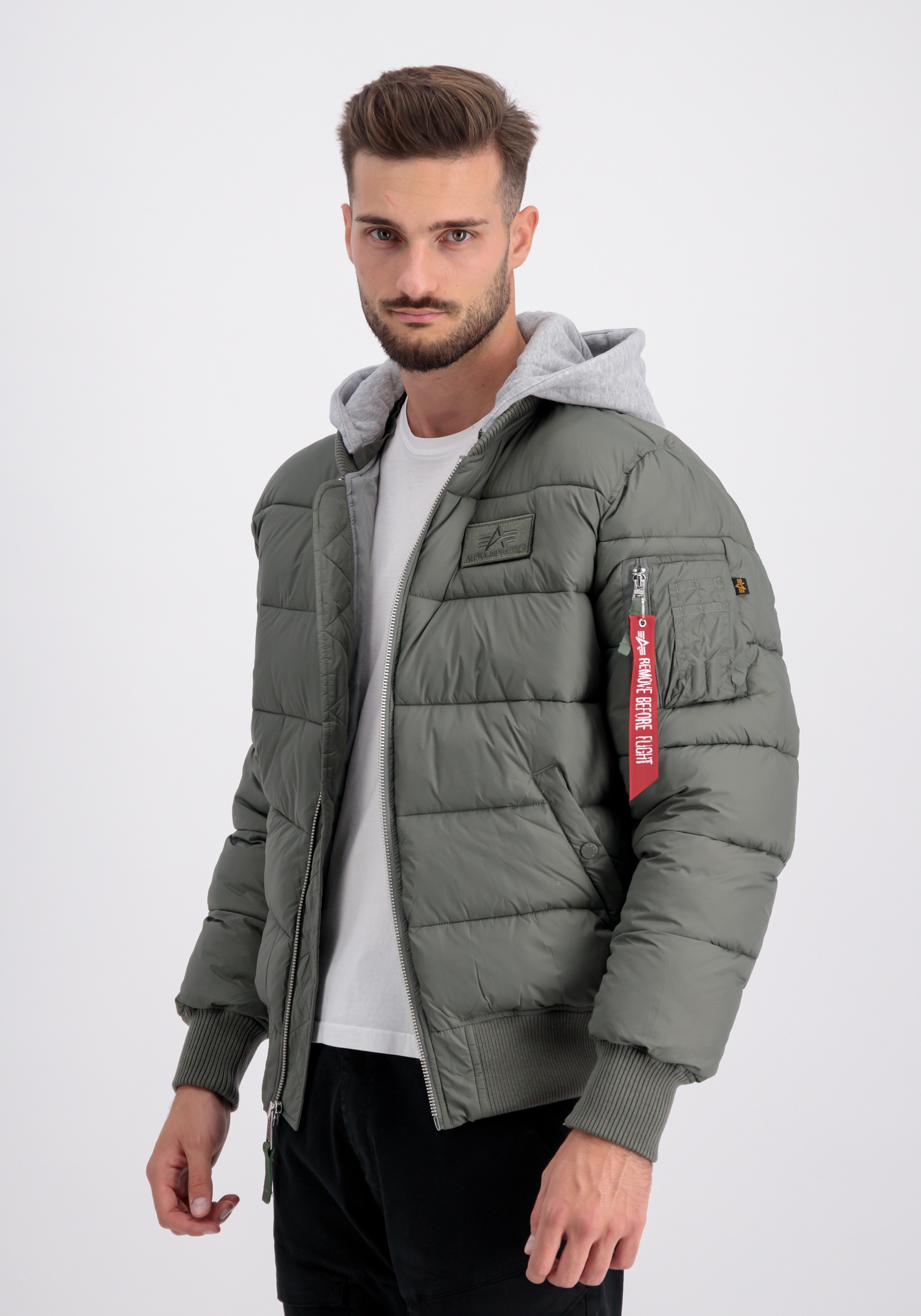 Alpha Industries Bomberjacke "MA-1 ZH Puffer FD" günstig online kaufen