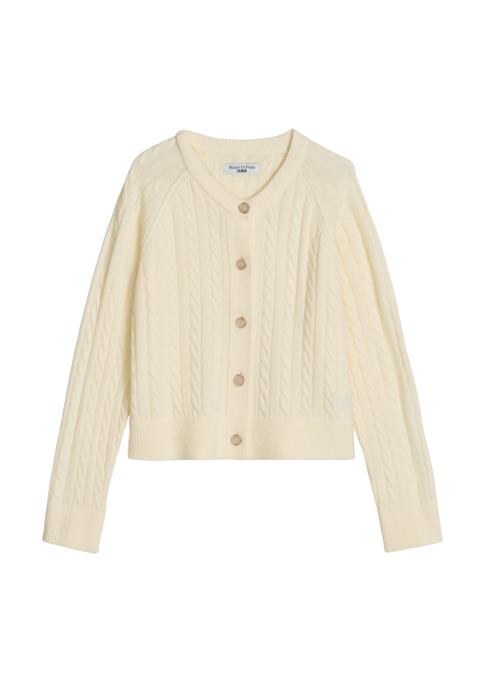 Marc O'Polo DENIM Cardigan »aus softem Schurwolle-Mix«
