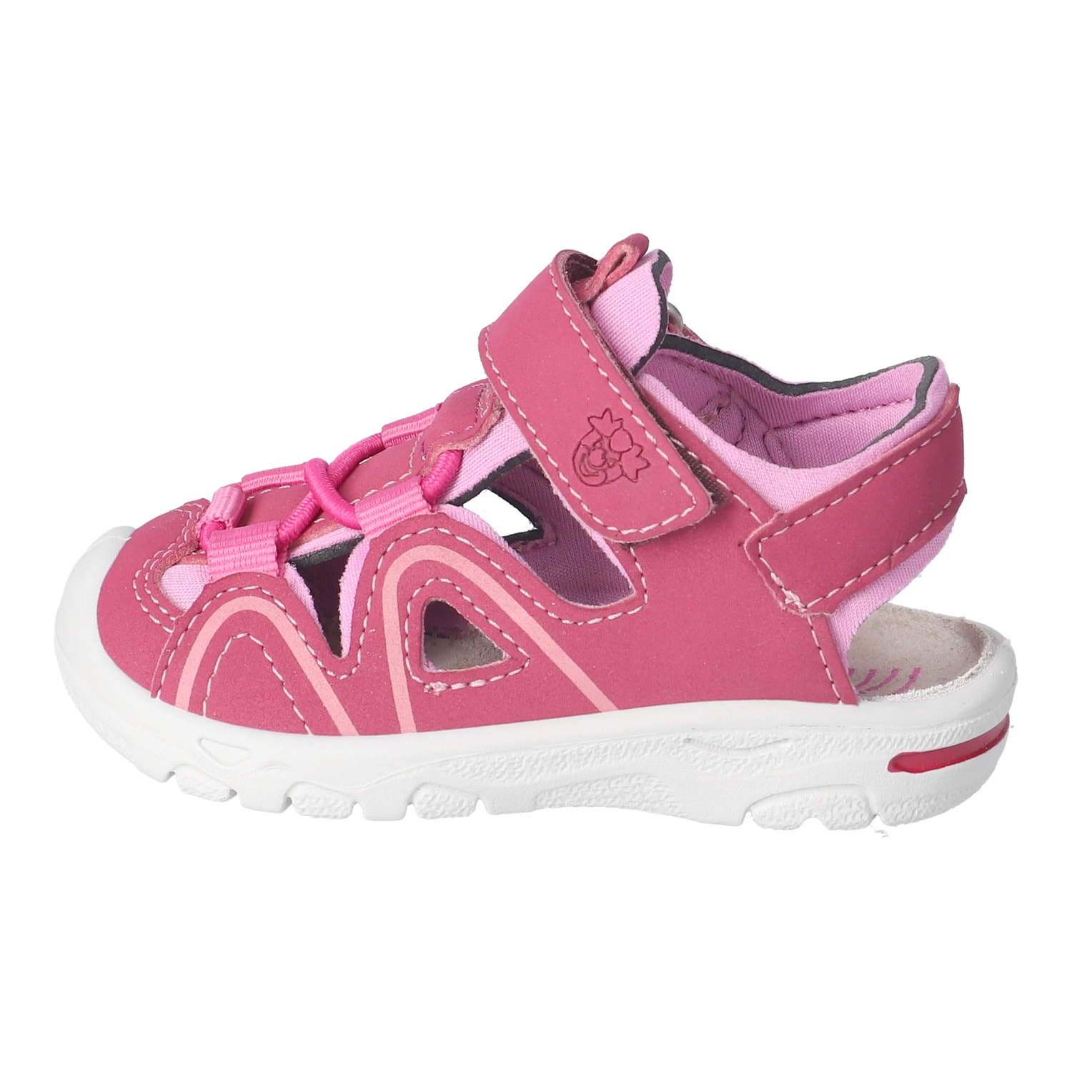 PEPINO by RICOSTA Sandale »Gary WMS: mittel«  Badeschuh mit Klett, Größenschablone zum Download