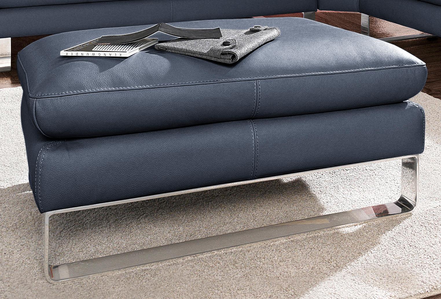 CALIA ITALIA Hocker "Dave hochwertig und bequem, B/T 95/68cm" mit Kufenfuß