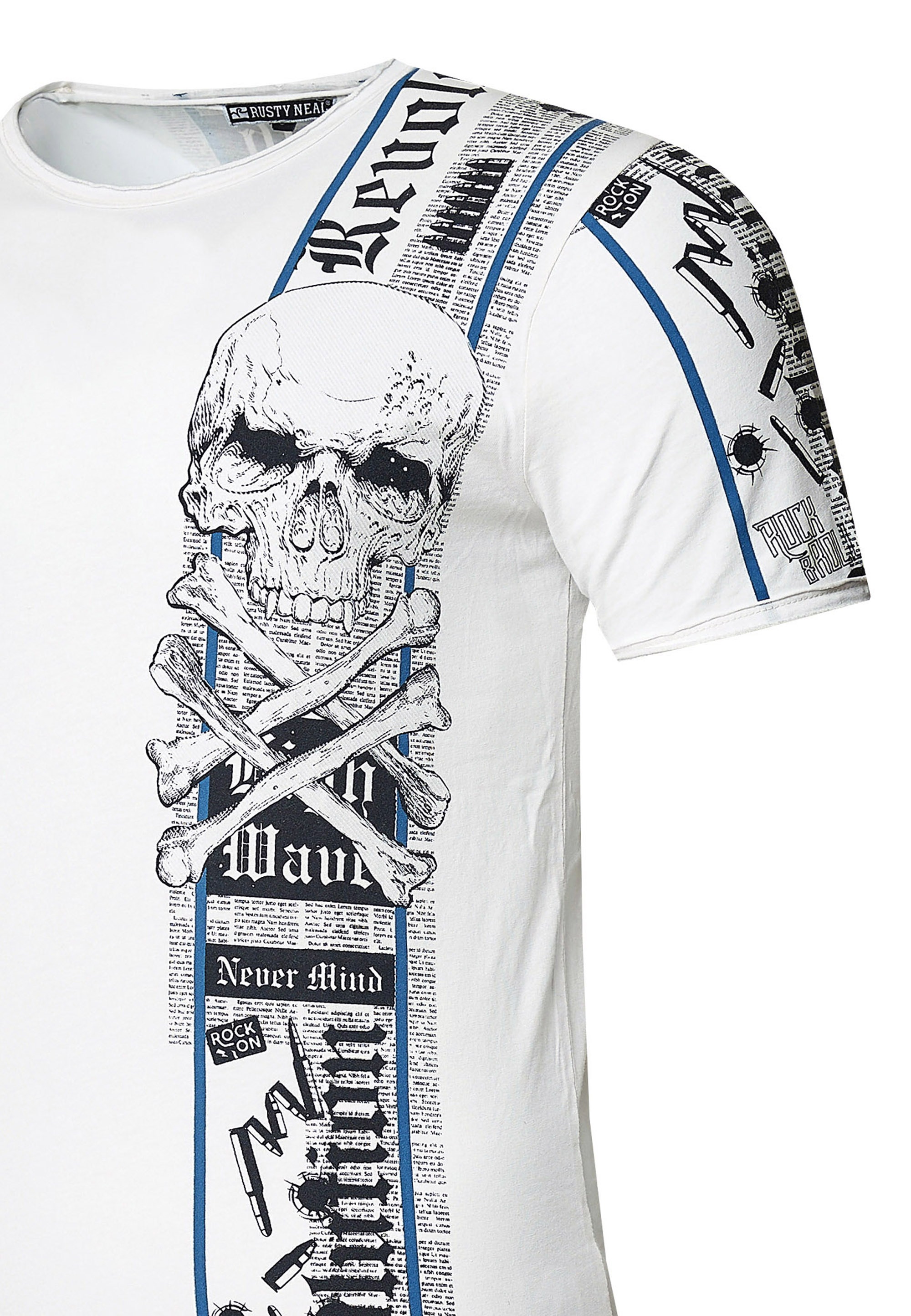 Rusty Neal T-Shirt, im verwaschenen Look