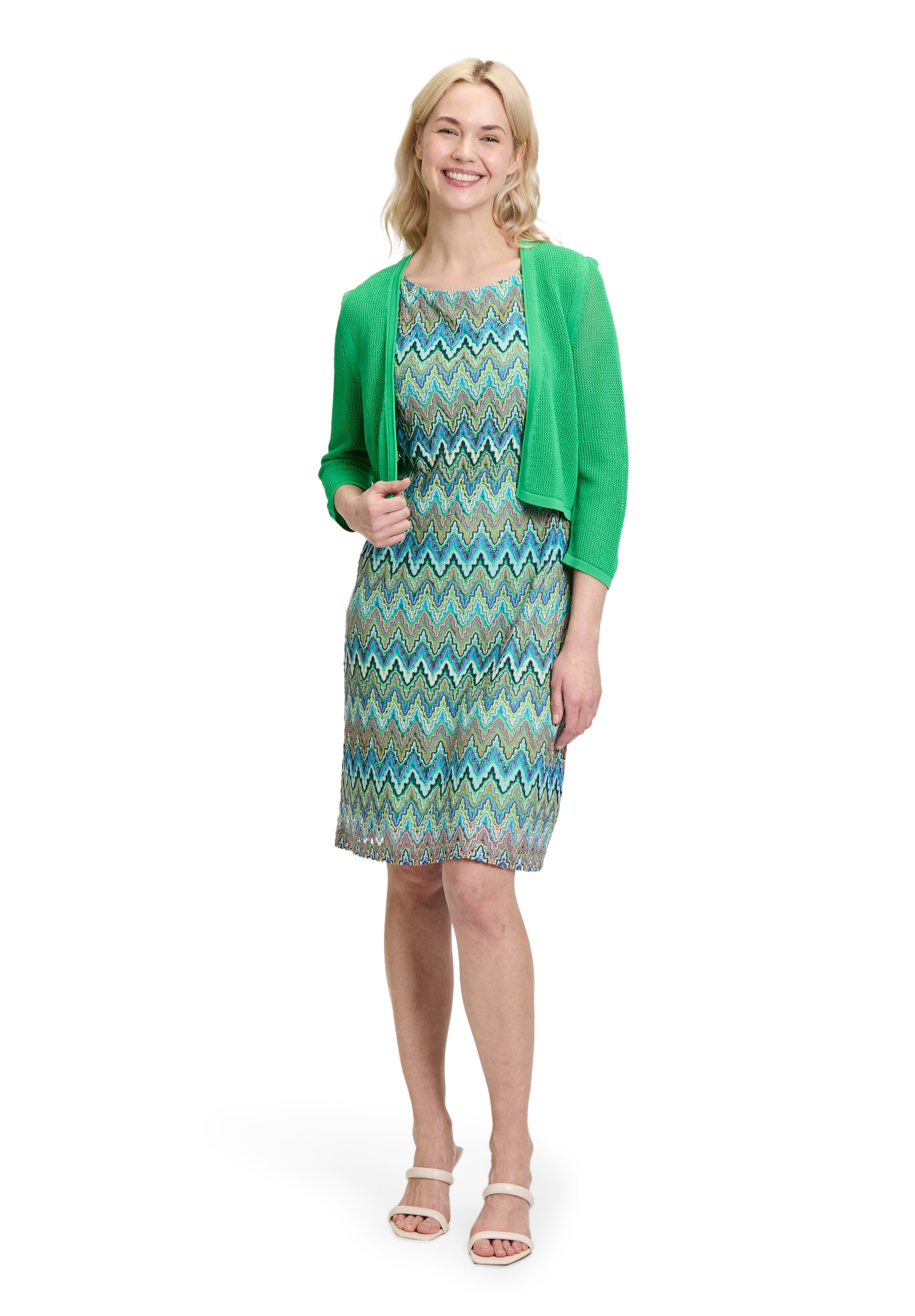 Betty Barclay Strickjacke »Betty Barclay Sommer-Strickjacke mit 3/4 Arm«, Strick