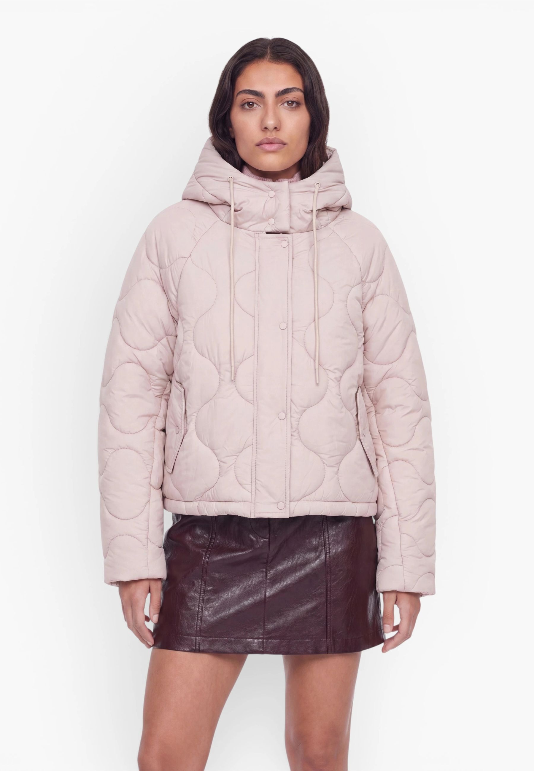 LeGer Outdoorjacke »LeGer Fray Jacket« 1 Stk. tlg. mit Kapuze
