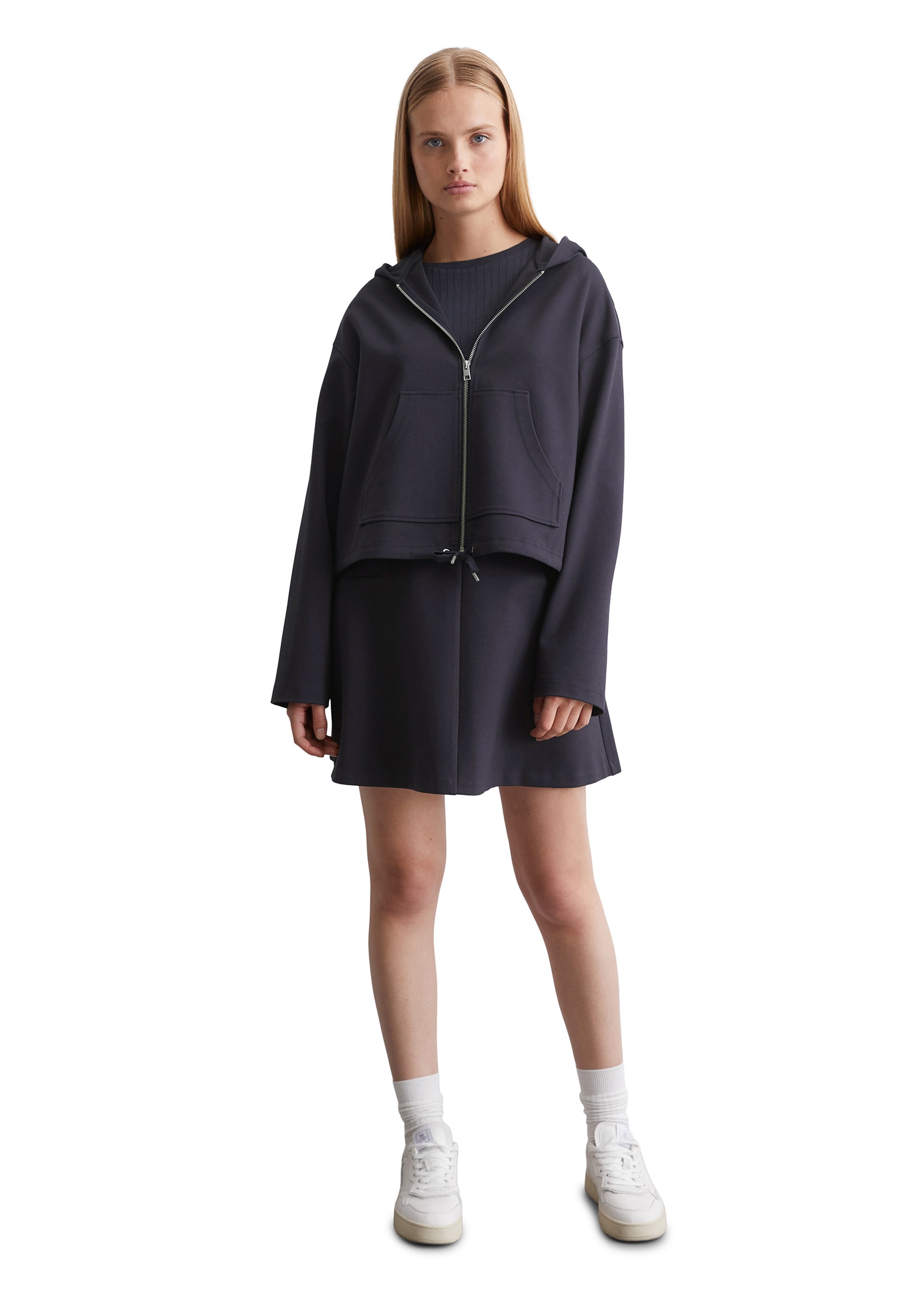 Marc O'Polo DENIM Sweatjacke »mit LENZING™ ECOVERO™«